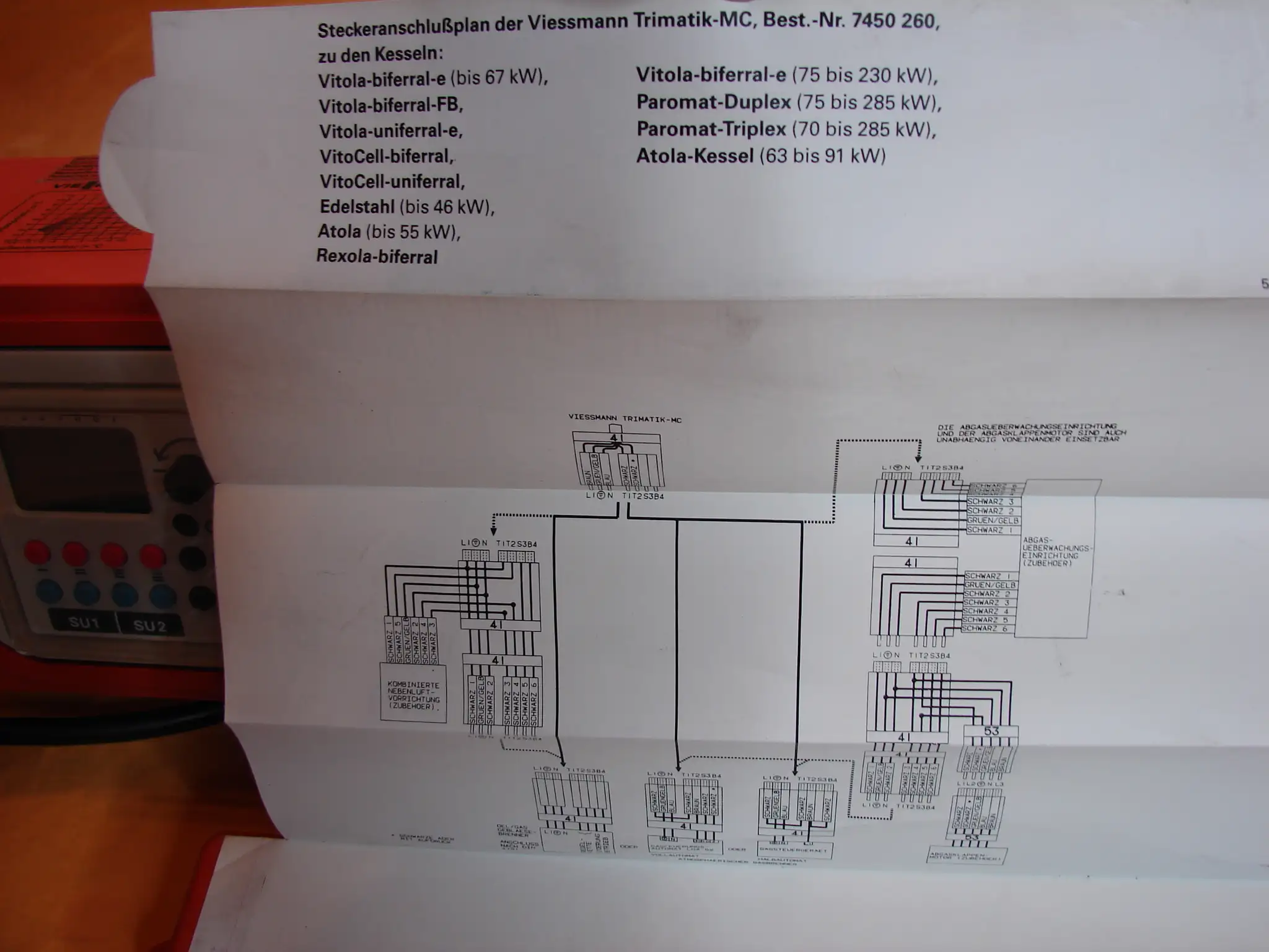 Viessmann Trimatik MC 7450260 Kesselregelung – Ansicht 6