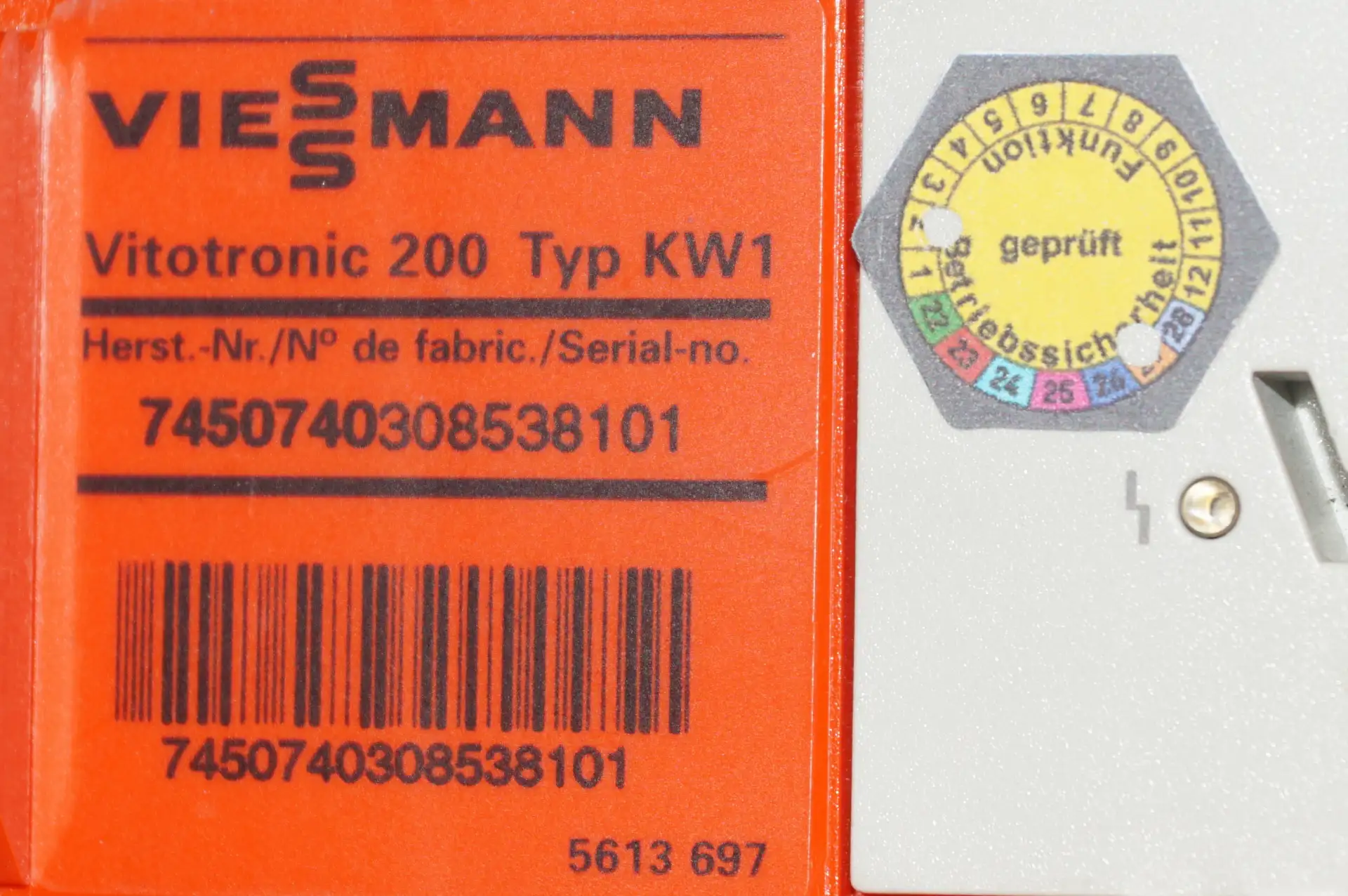 Viessmann Vitotronic 200 KW1 Heizungsregelung – Ansicht 4