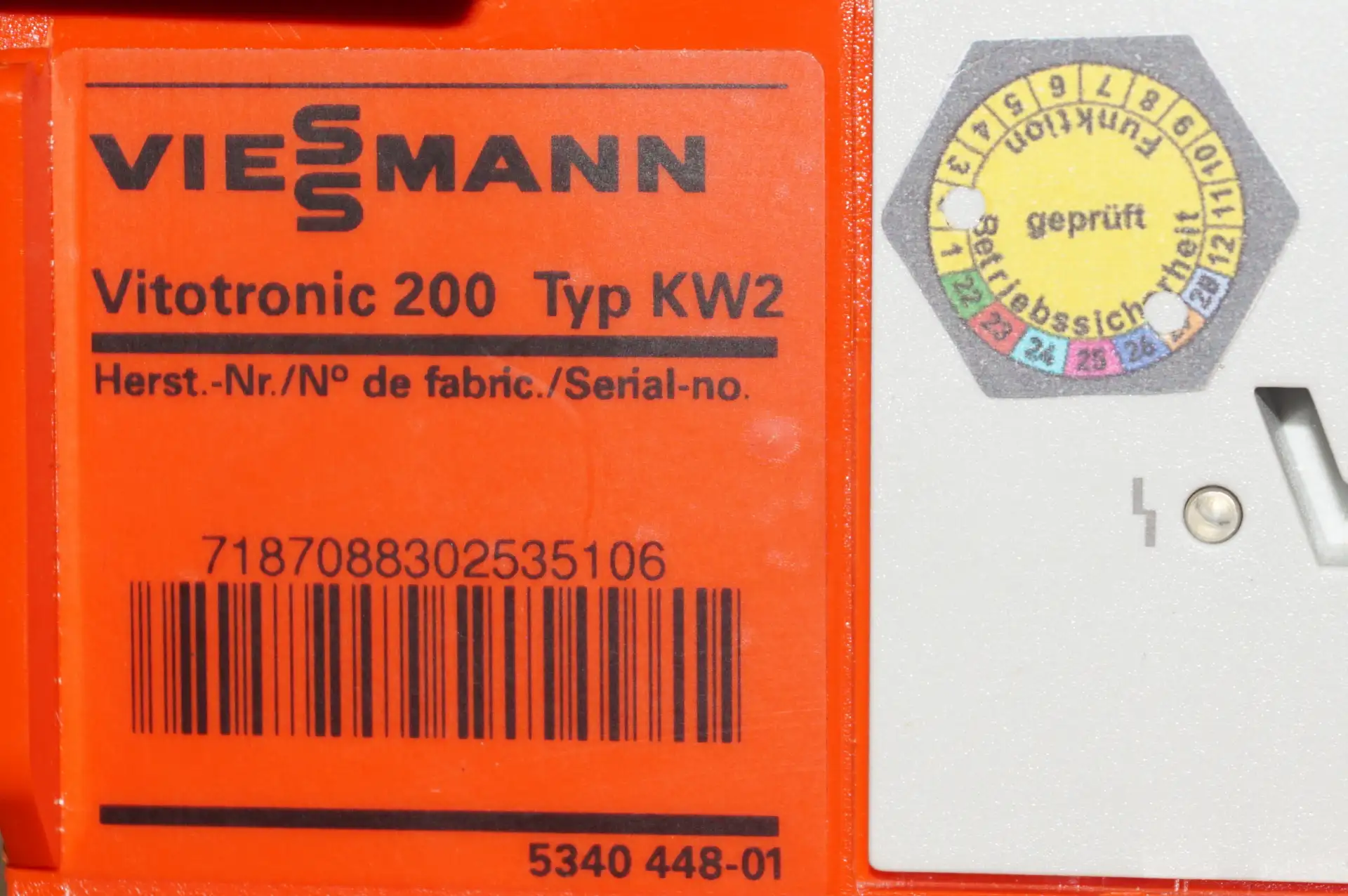 Viessmann Vitotronic 200 KW2 Kesselregelung – Ansicht 5