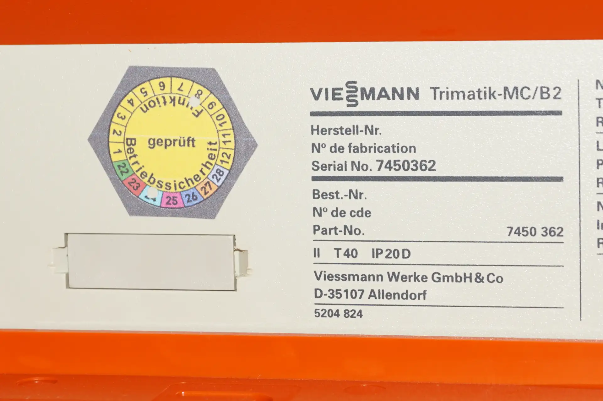 Viessmann Trimatik MC/B 7450362 Kesselregelung – Ansicht 5