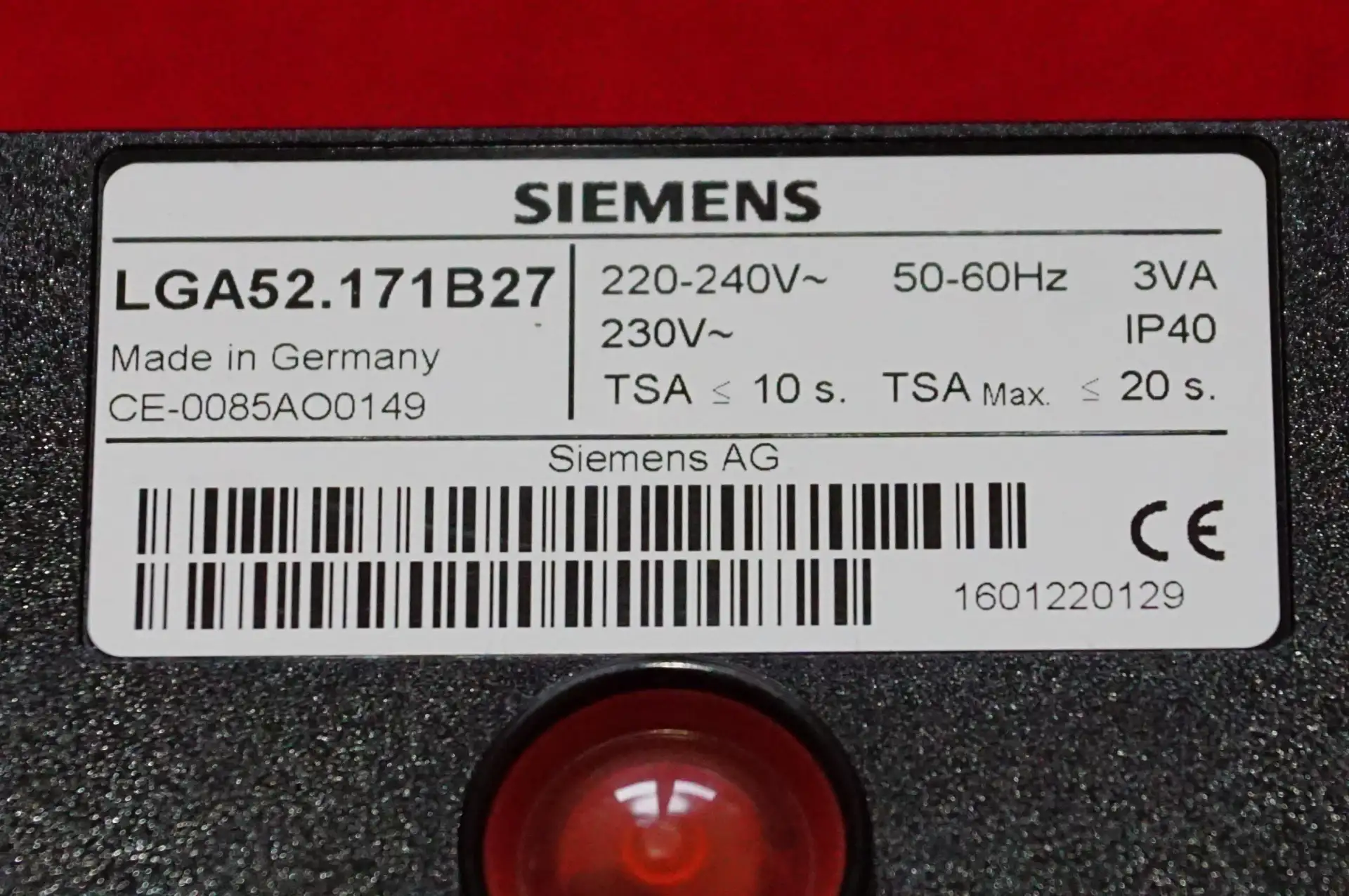 Landis & Gyr Siemens Gasfeuerungsautomat LGA 52 – Ansicht 3