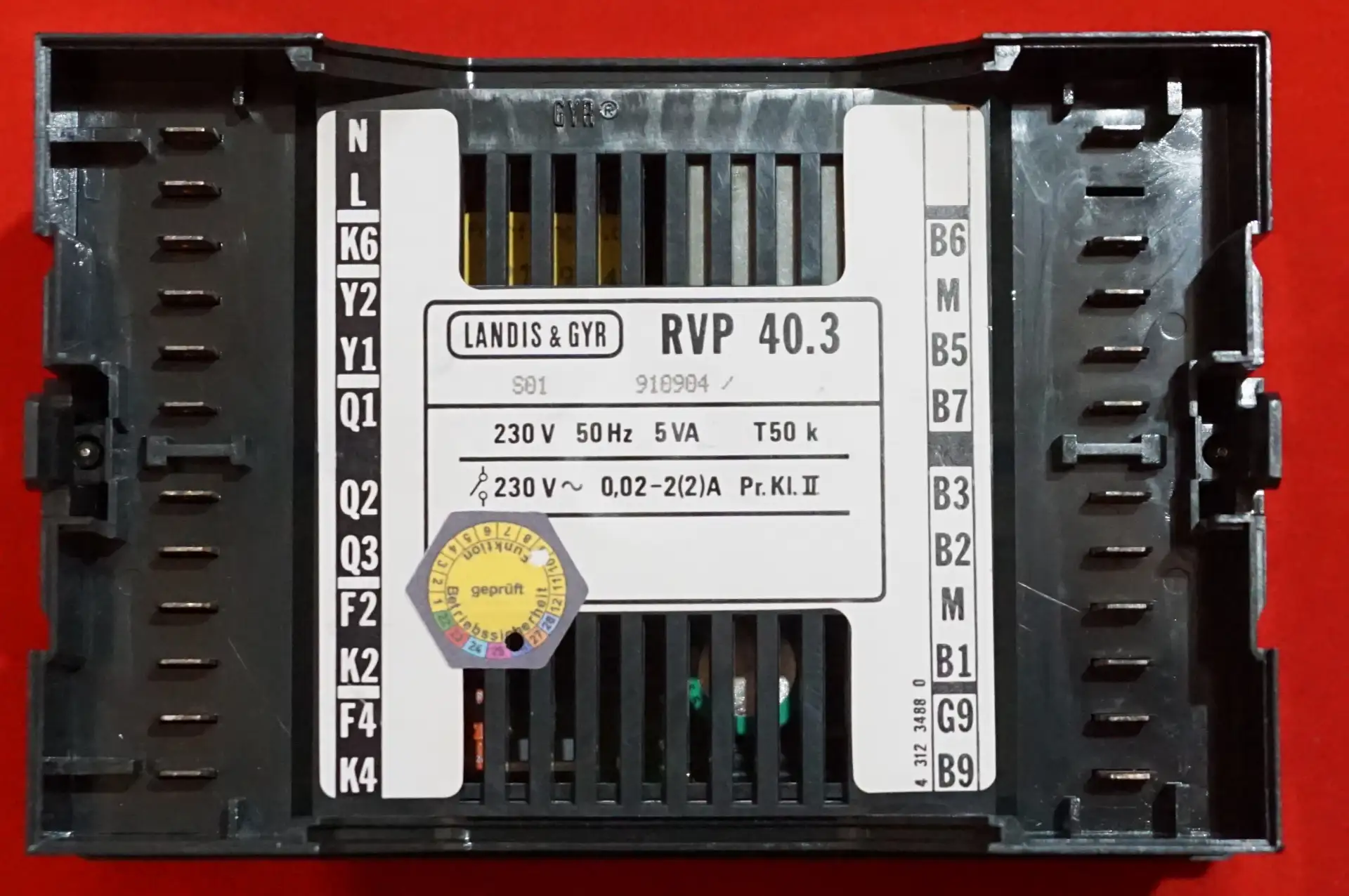 Landis & Gyr RVP40.3 Kesselregelung Siemens – Ansicht 8
