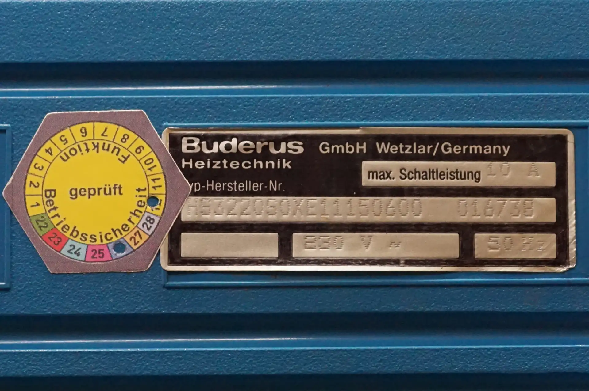 Buderus Ecomatic HS 3220 Kesselregelung – Ansicht 4