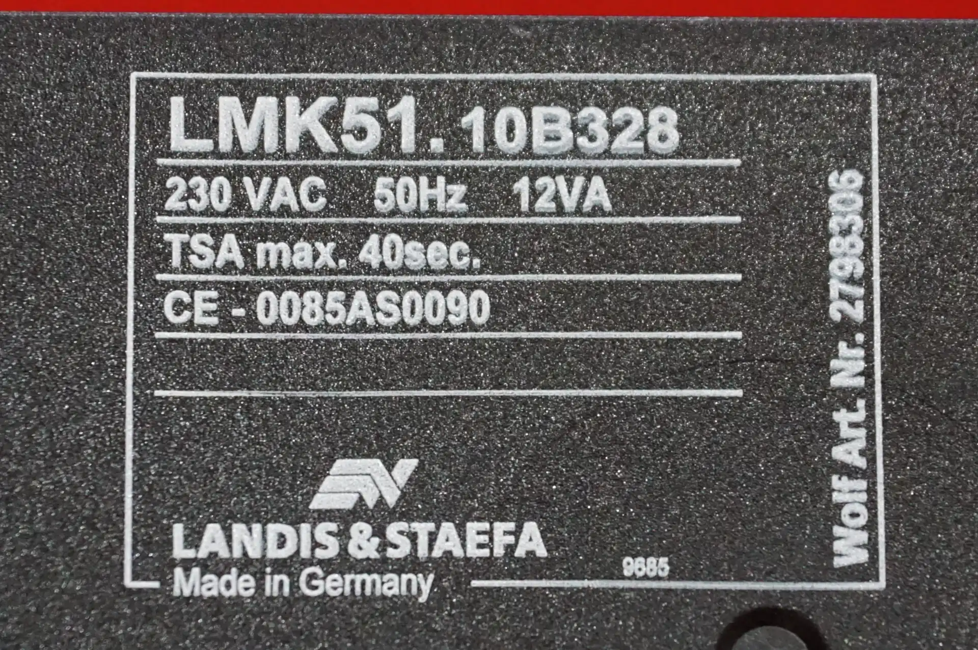 Landis & Staefa LMK 51 Gasfeuerungsautomat Wolf – Ansicht 4