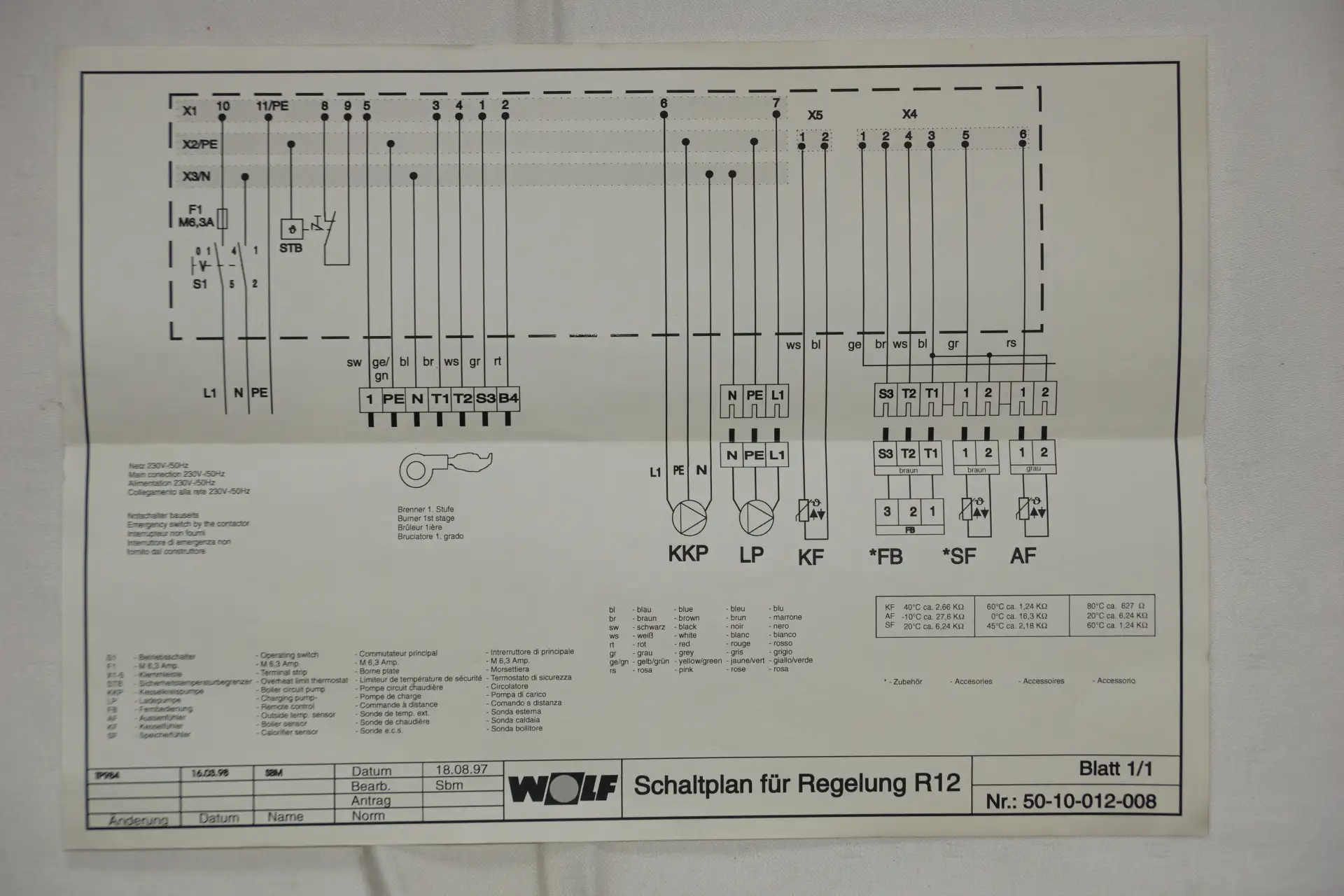 Wolf R12 4W DigiCompact 8810956 Kesselregelung – Ansicht 8