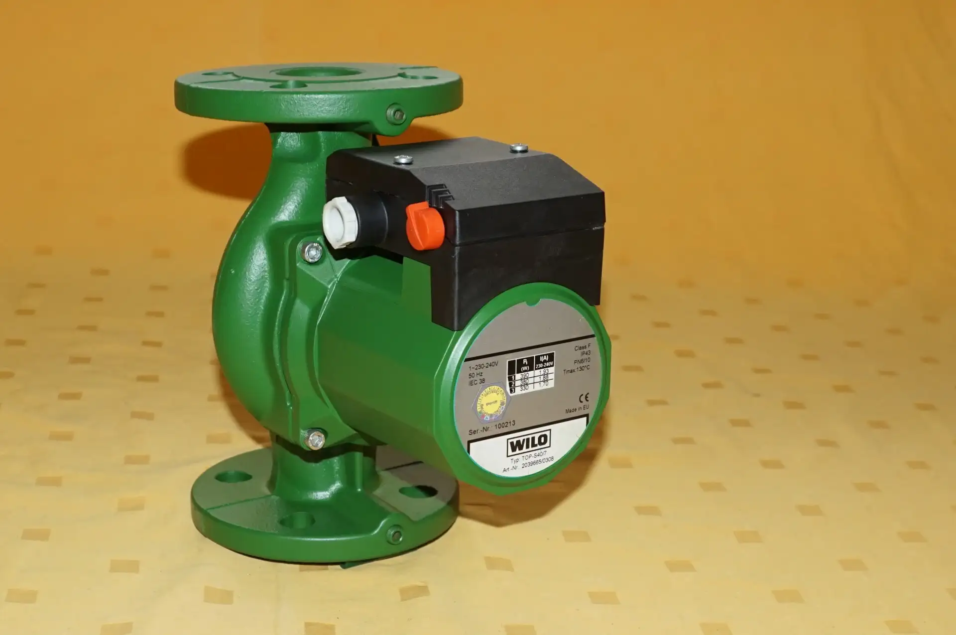 Wilo TOP S40/7 Heizkreispumpe 230V~ – Produktansicht