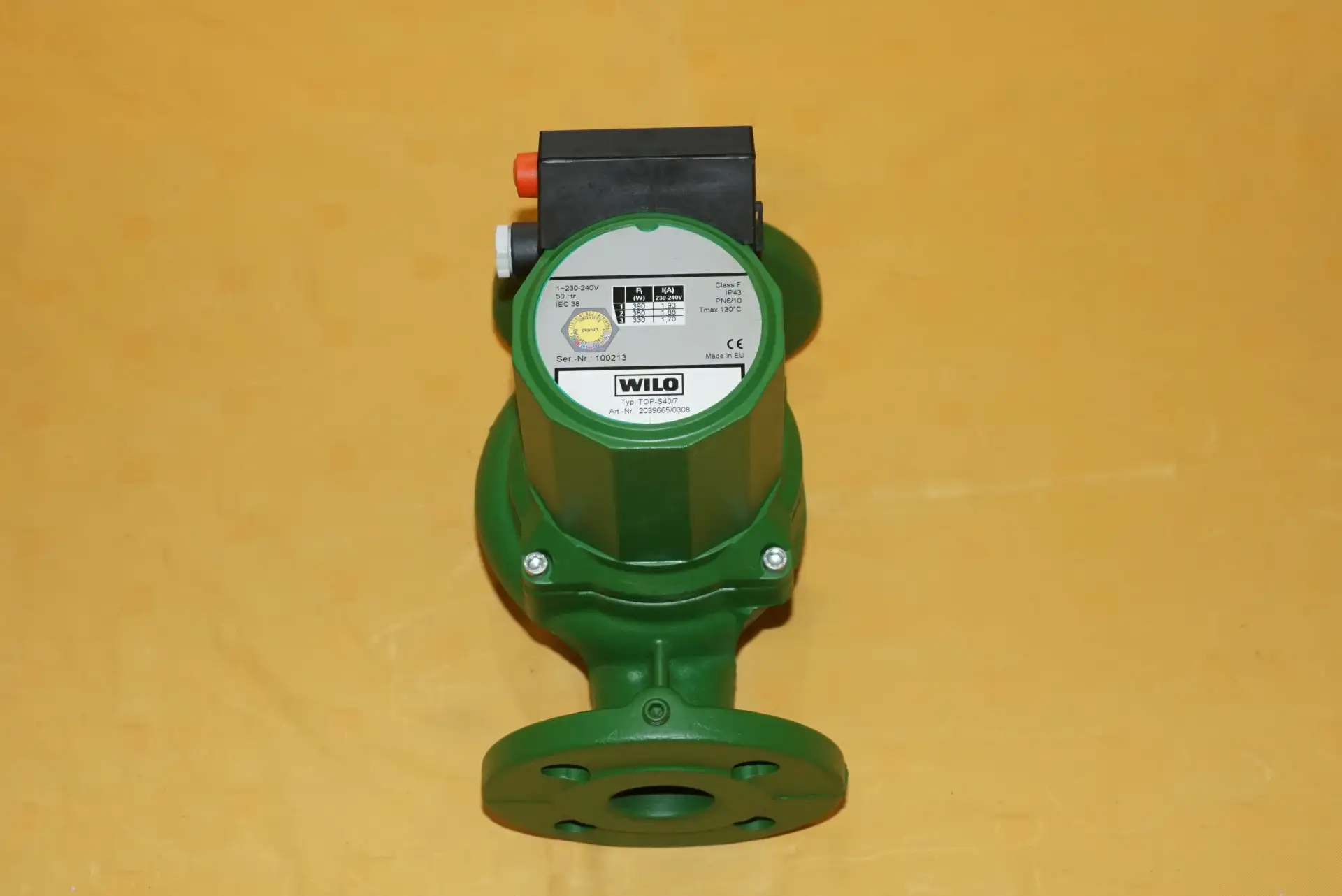 Wilo TOP S40/7 Heizkreispumpe 230V~ – Ansicht 3