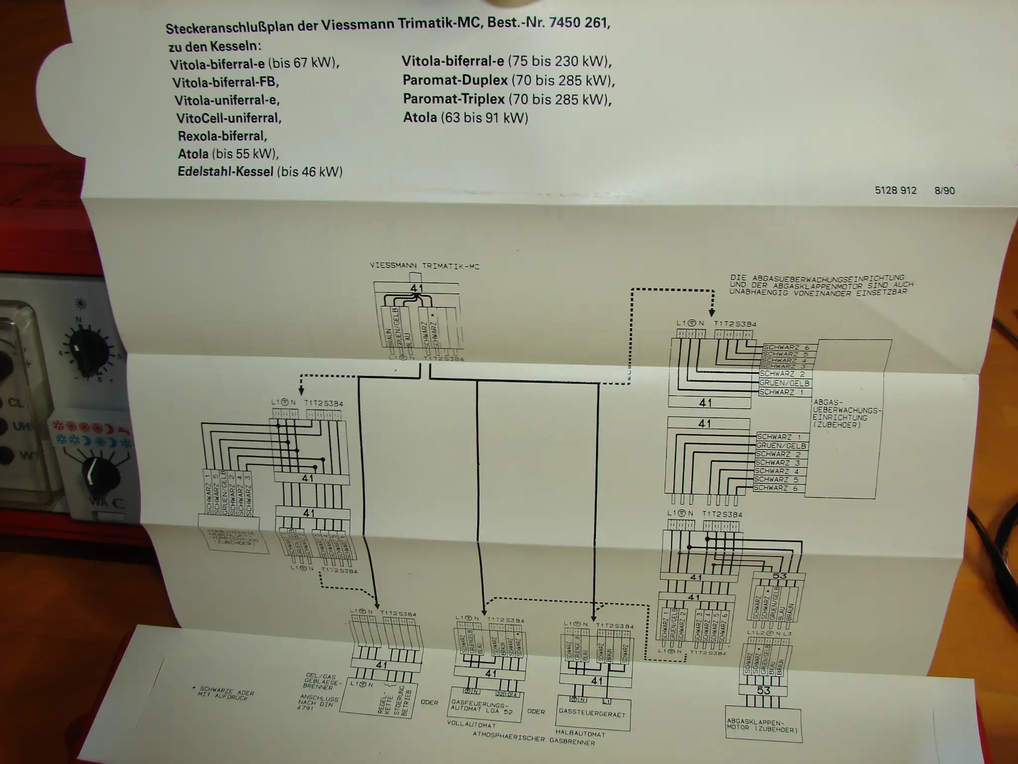 Viessmann Trimatik MC 7450261 Kesselregelung – Ansicht 7