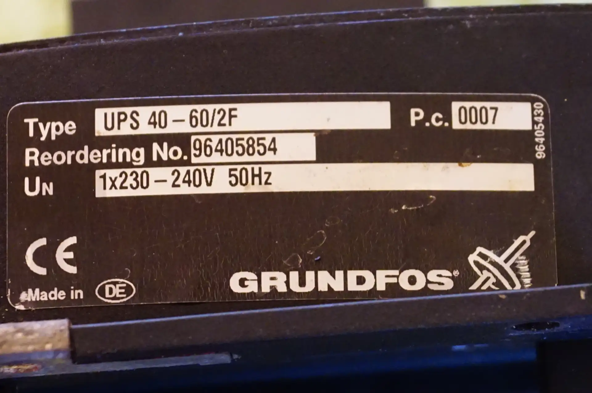 Grundfos UPS 40 – 60 2F Heizungspumpe – Ansicht 5