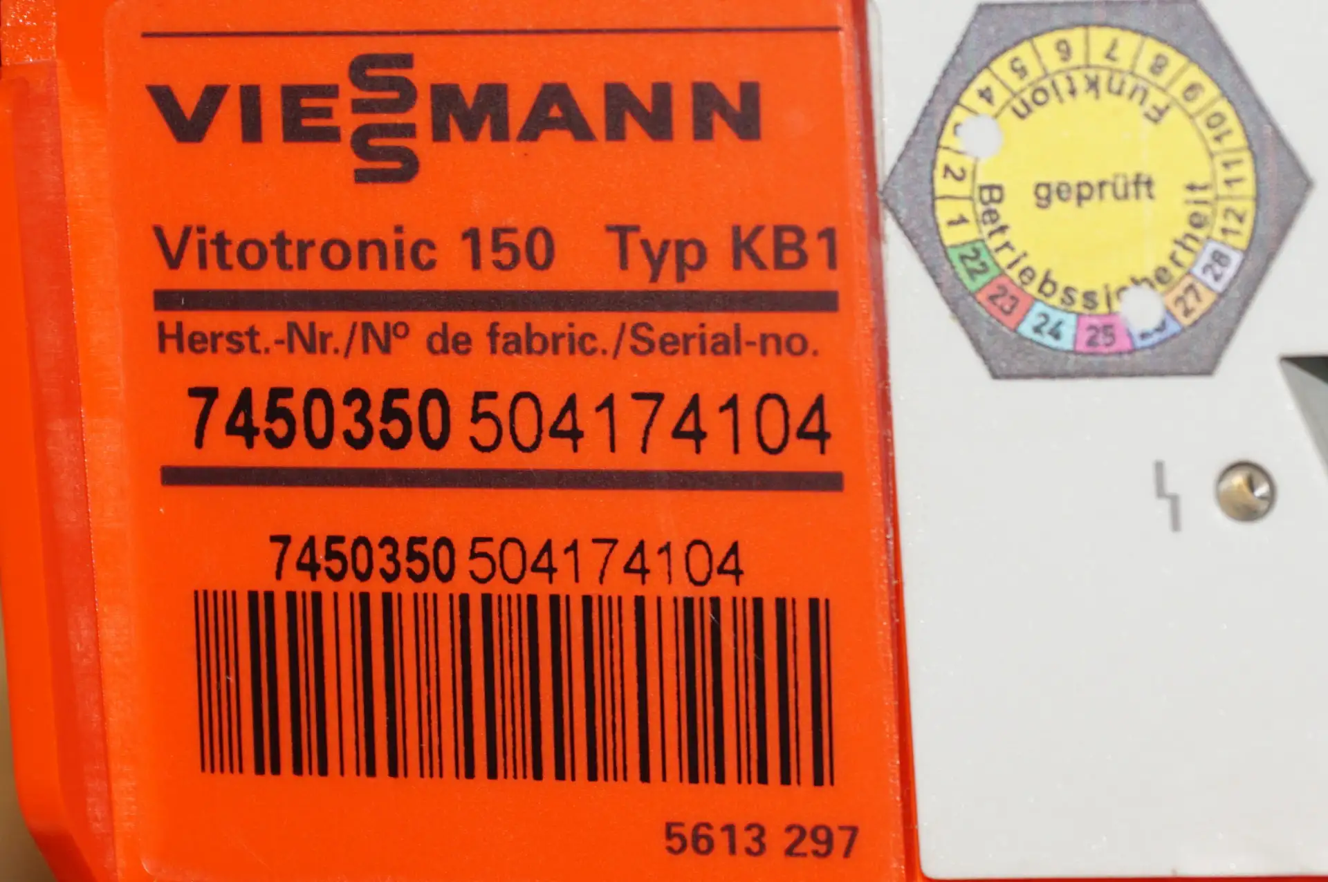Viessmann Vitotronic 150 KB1 7187084 Heizungssteuerung Kesselregelung – Ansicht 4
