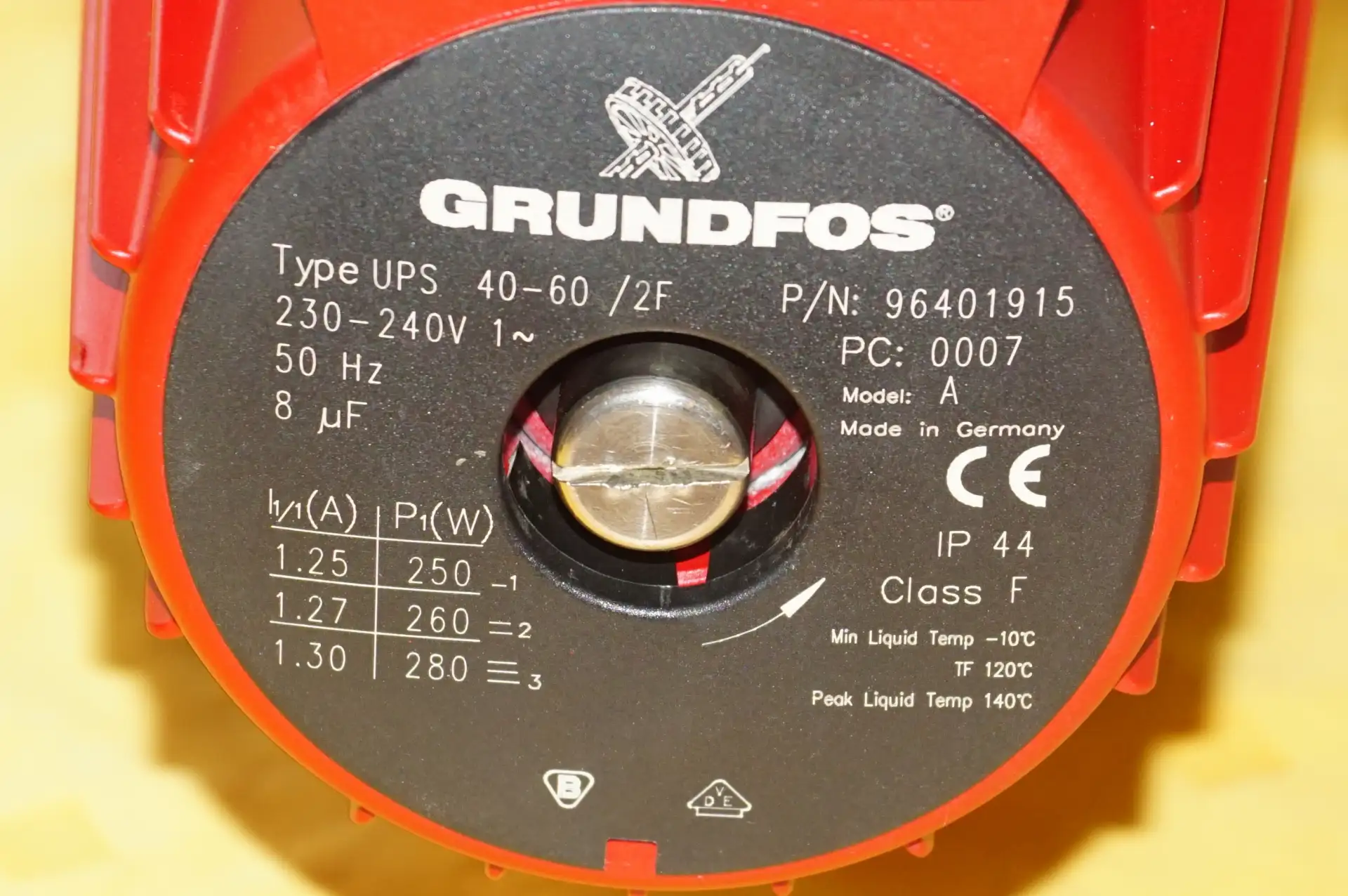 Grundfos UPS 40 – 60 2F Heizungspumpe – Ansicht 4