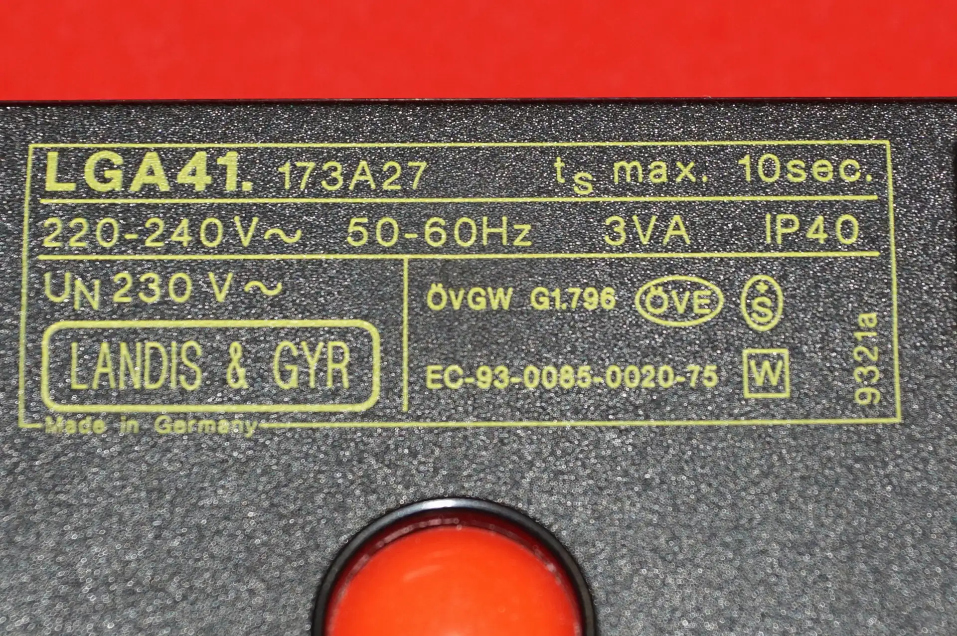 Landis & Gyr Siemens Gas – Feuerungsautomat LGA 41 – Ansicht 3