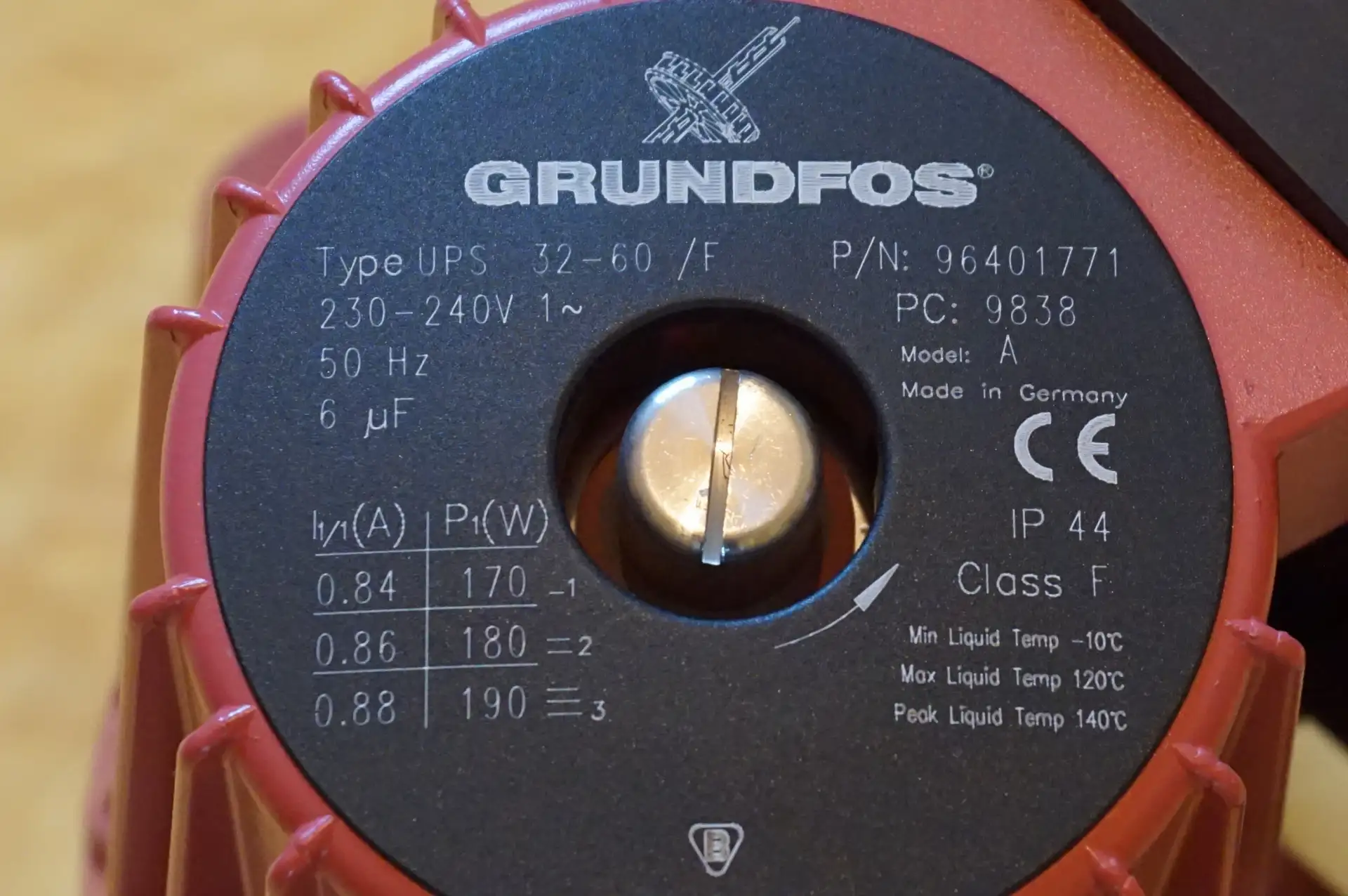 Grundfos UPS 32 – 60 F Heizungspumpe – Ansicht 9