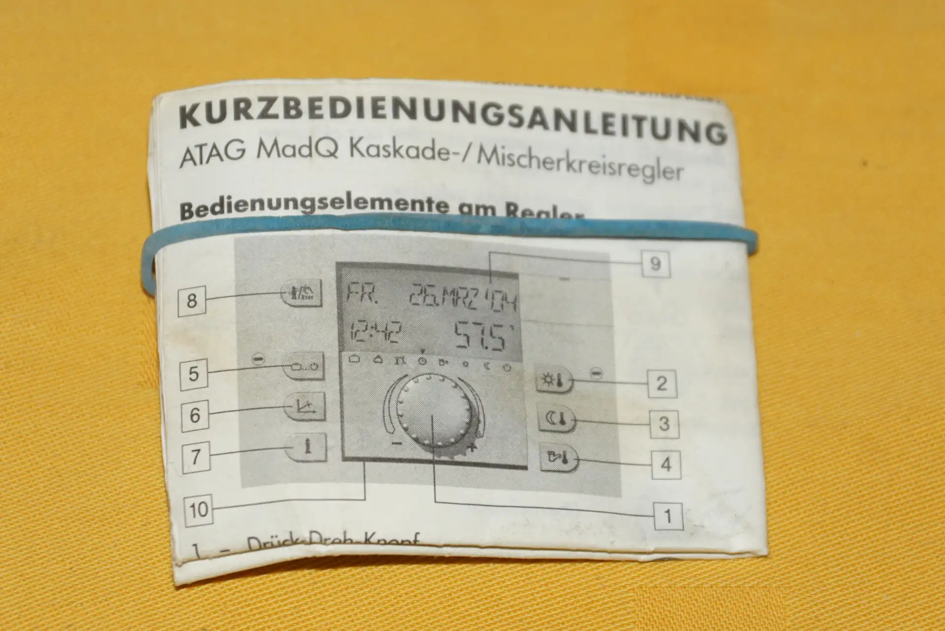 Theta Atag MadQ 233BVVC/6 Heizungsregelung – Ansicht 6