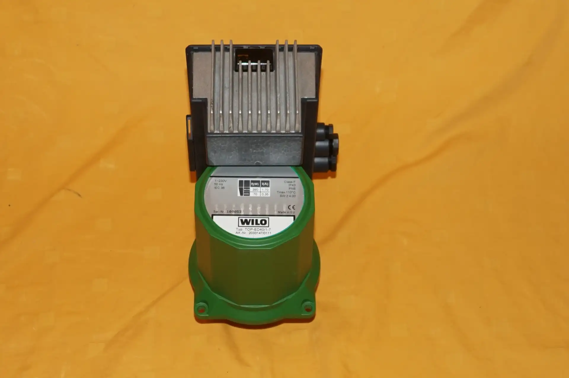 Wilo TOP E40/1-7 Heizkreispumpe ohne Sockel – Ansicht 3