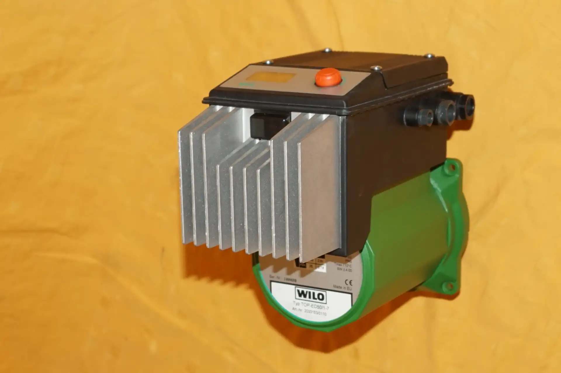 Wilo Flanschpumpe, Heizkreispumpe, Umwälzpumpe, TOP E50/1-7, Pumpenmotor