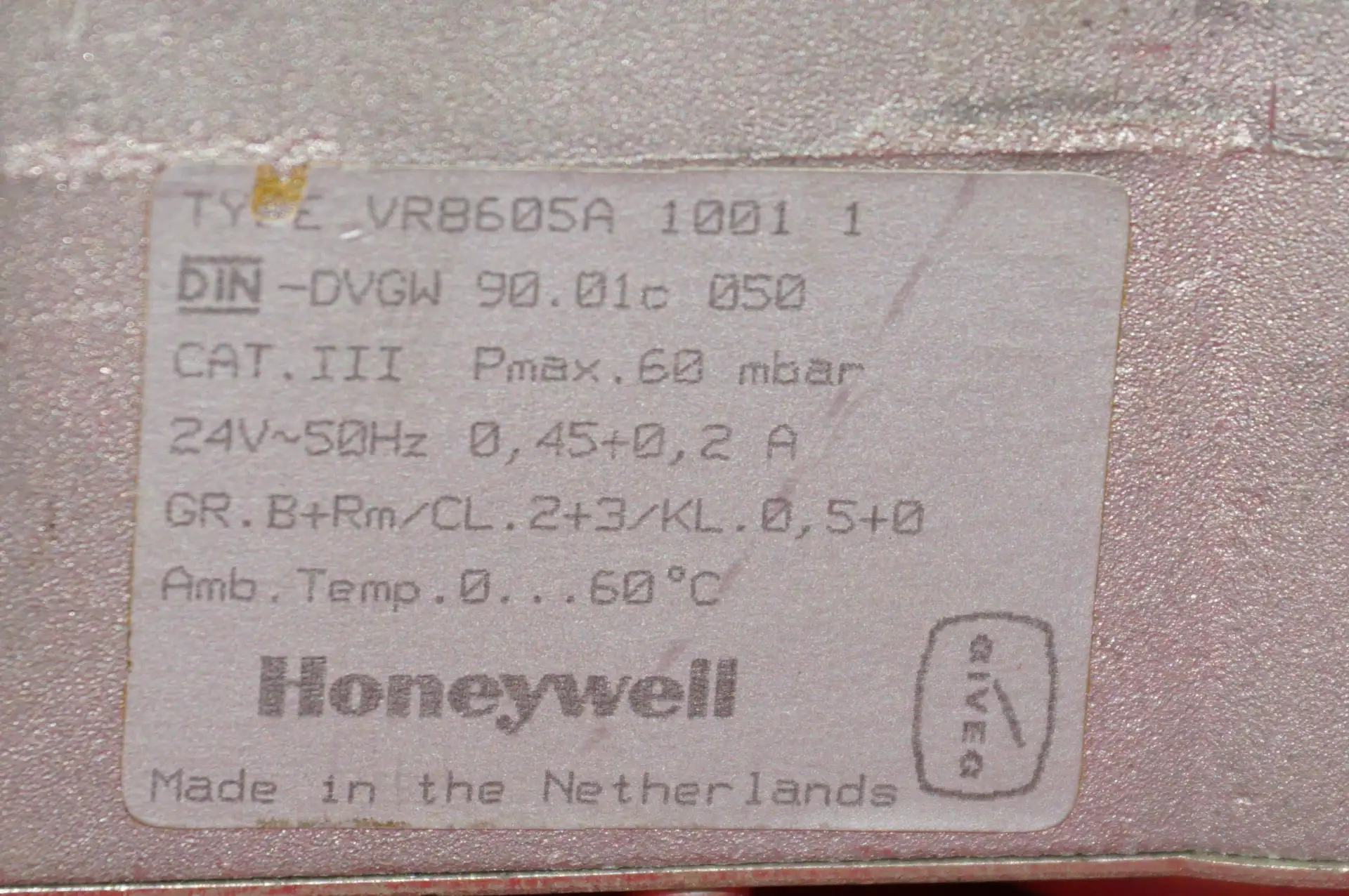Honeywell Gaskombiregler VR8605A Resideo – Ansicht 4