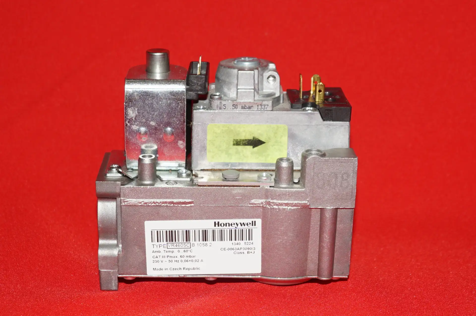 Honeywell Gaskombiregler VR4605C – Produktansicht