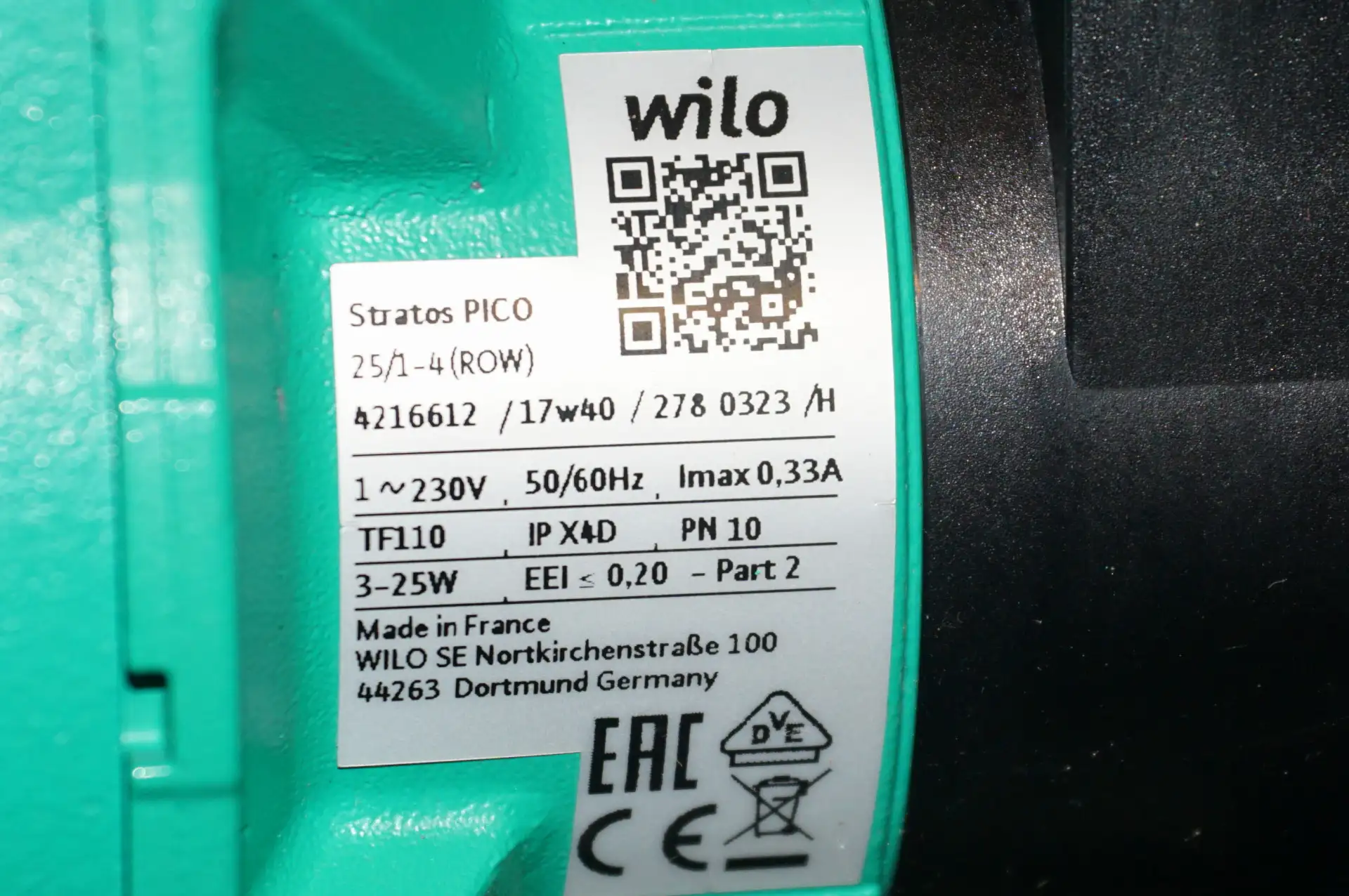 Wilo Effizienzpumpe Stratos Pico 25/1-4 – Ansicht 9