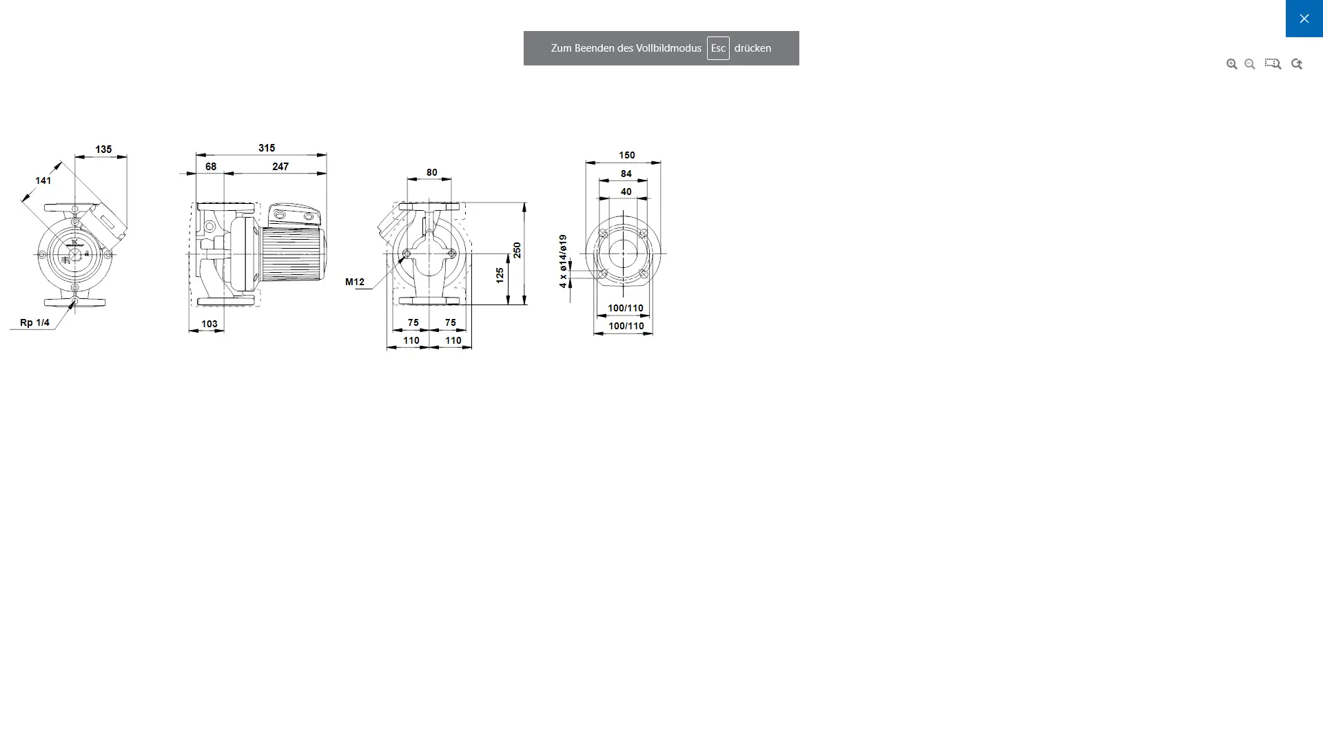 Grundfos UPS 40 – 60 2F Heizungspumpe – Ansicht 11