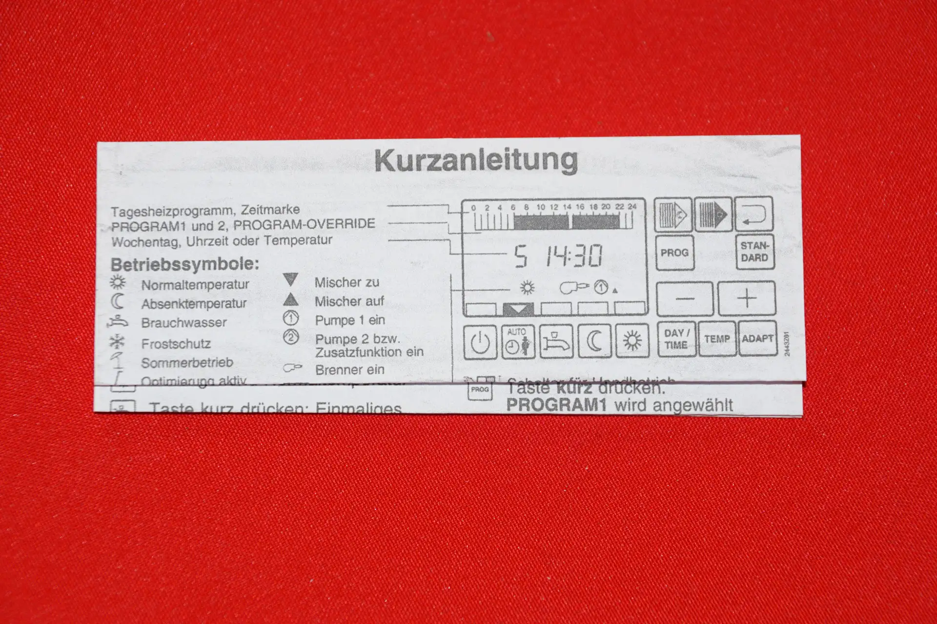 Landis & Gyr RVP75.237 Kesselregelung  – Ansicht 10