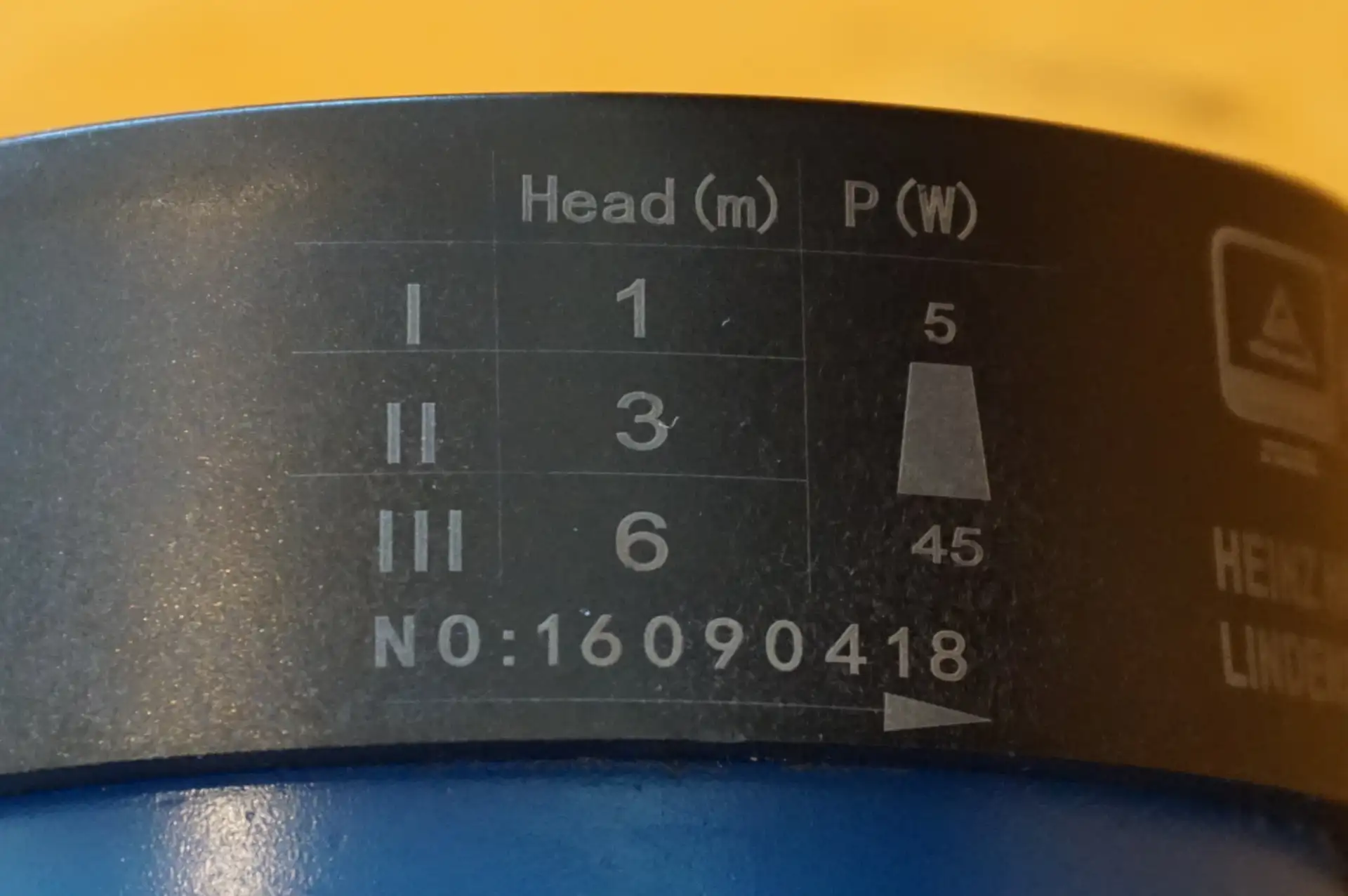 Hocheffizienz – Heizungspumpe Terra Blue 25/6 LPA 180 – Ansicht 7
