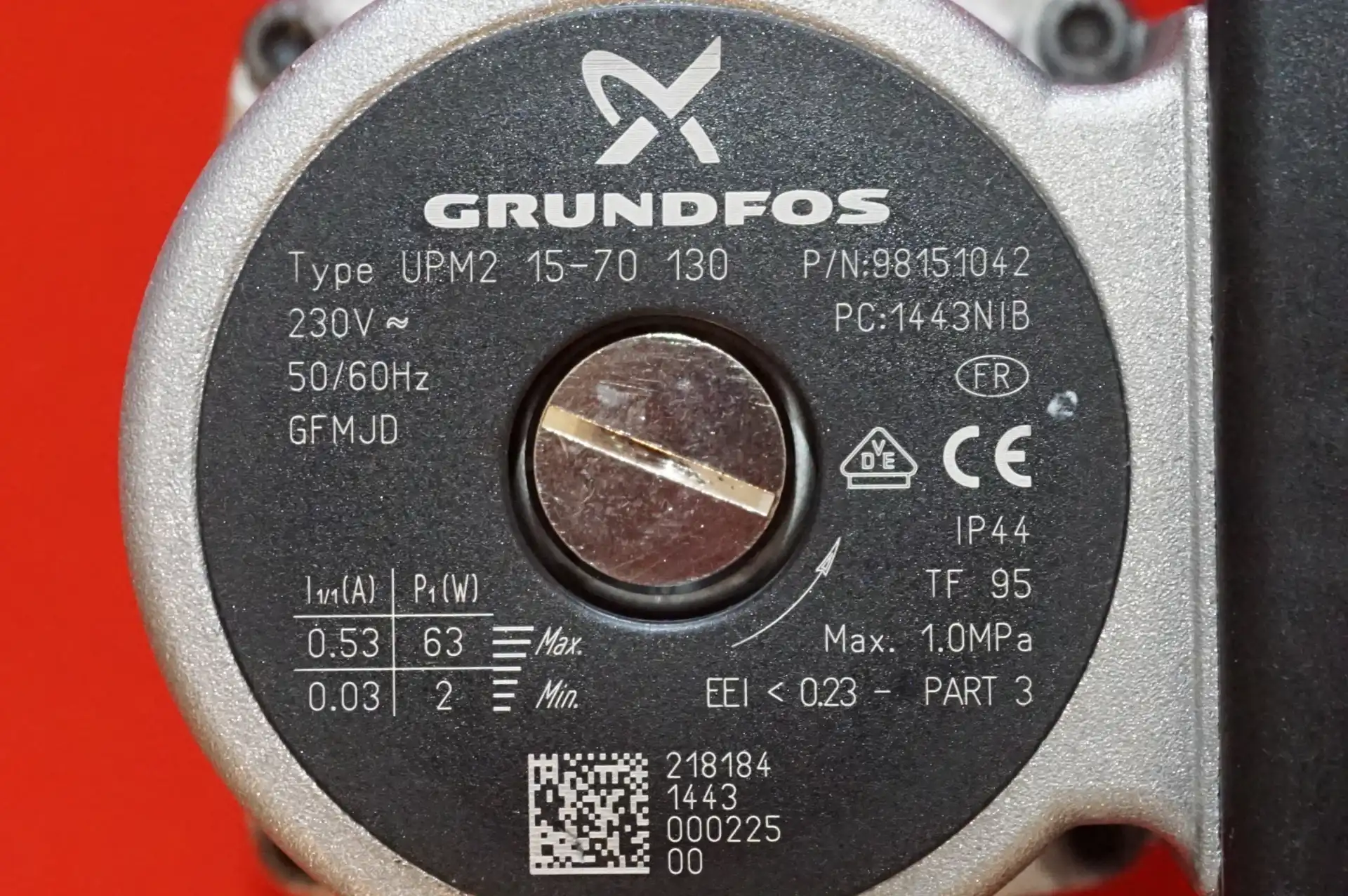 Grundfos / Bosch UPM 2 15 – 70  Hocheffizienzpumpe 130mm – Ansicht 2