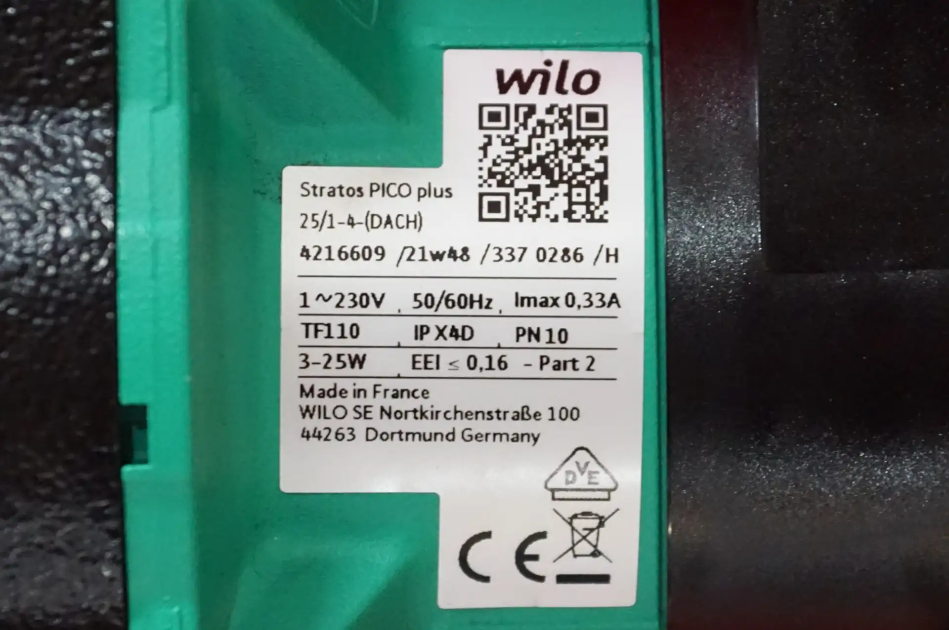 Wilo Hocheffizienzpumpe Stratos Pico Plus 25/1-4 ( DACH ) – Ansicht 8