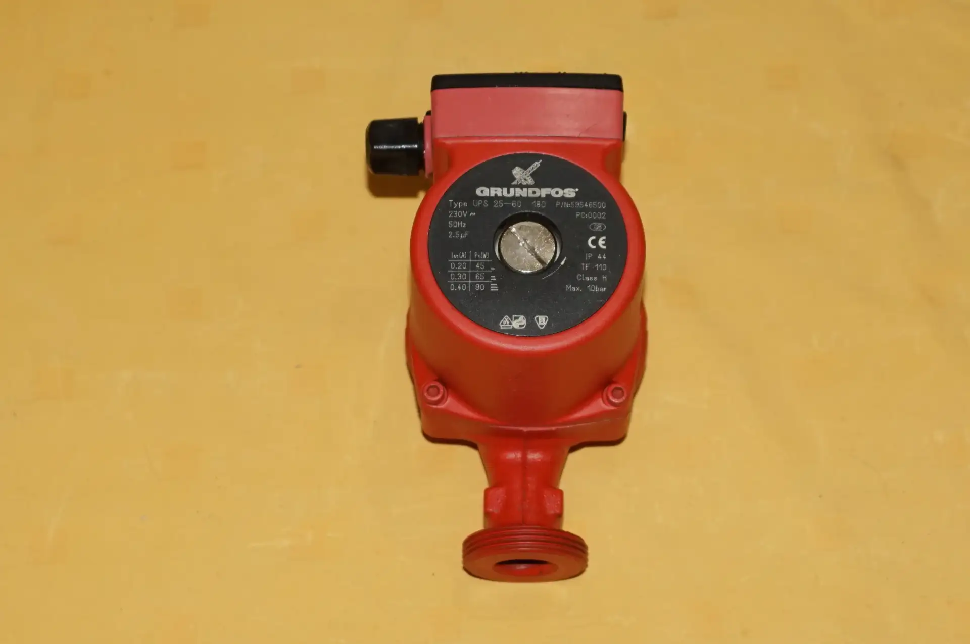 Grundfos UPS 25 – 60 Heizungspumpe NEUWERTIGER ZUSTAND – Ansicht 3