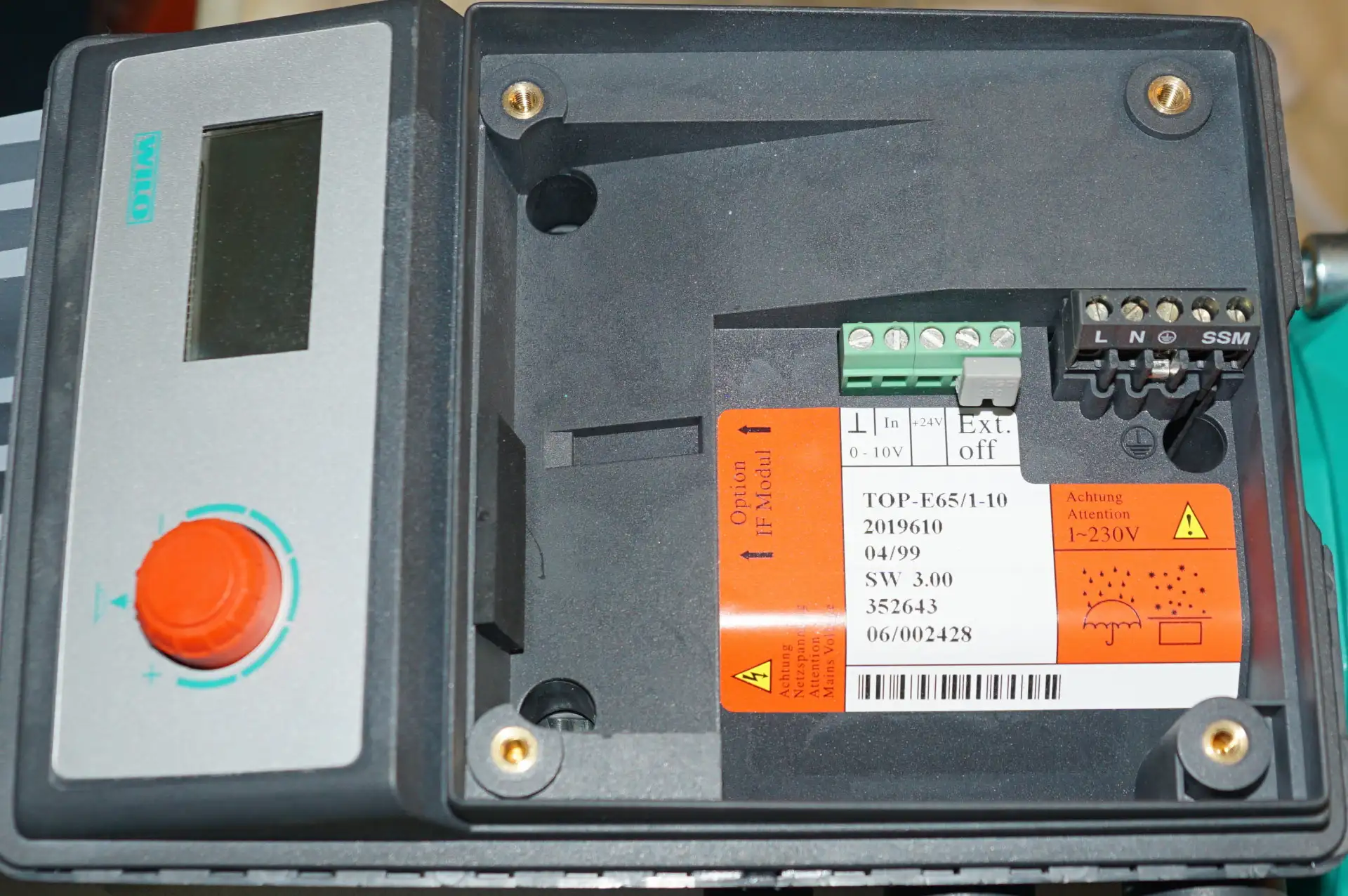 Wilo TOP E65/1-10 Heizkreispumpe UNBENUTZTER NEUZUSTAND – Ansicht 14