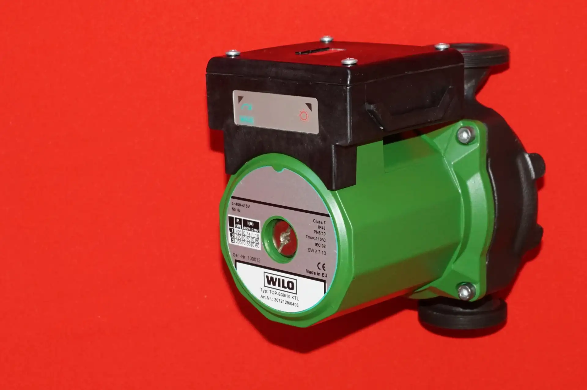 Wilo TOP S30/10 Heizkreispumpe UNBENUTZT – Ansicht 2