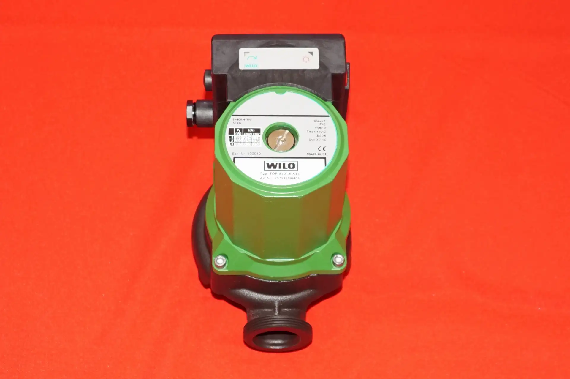 Wilo TOP S30/10 Heizkreispumpe UNBENUTZT – Ansicht 3