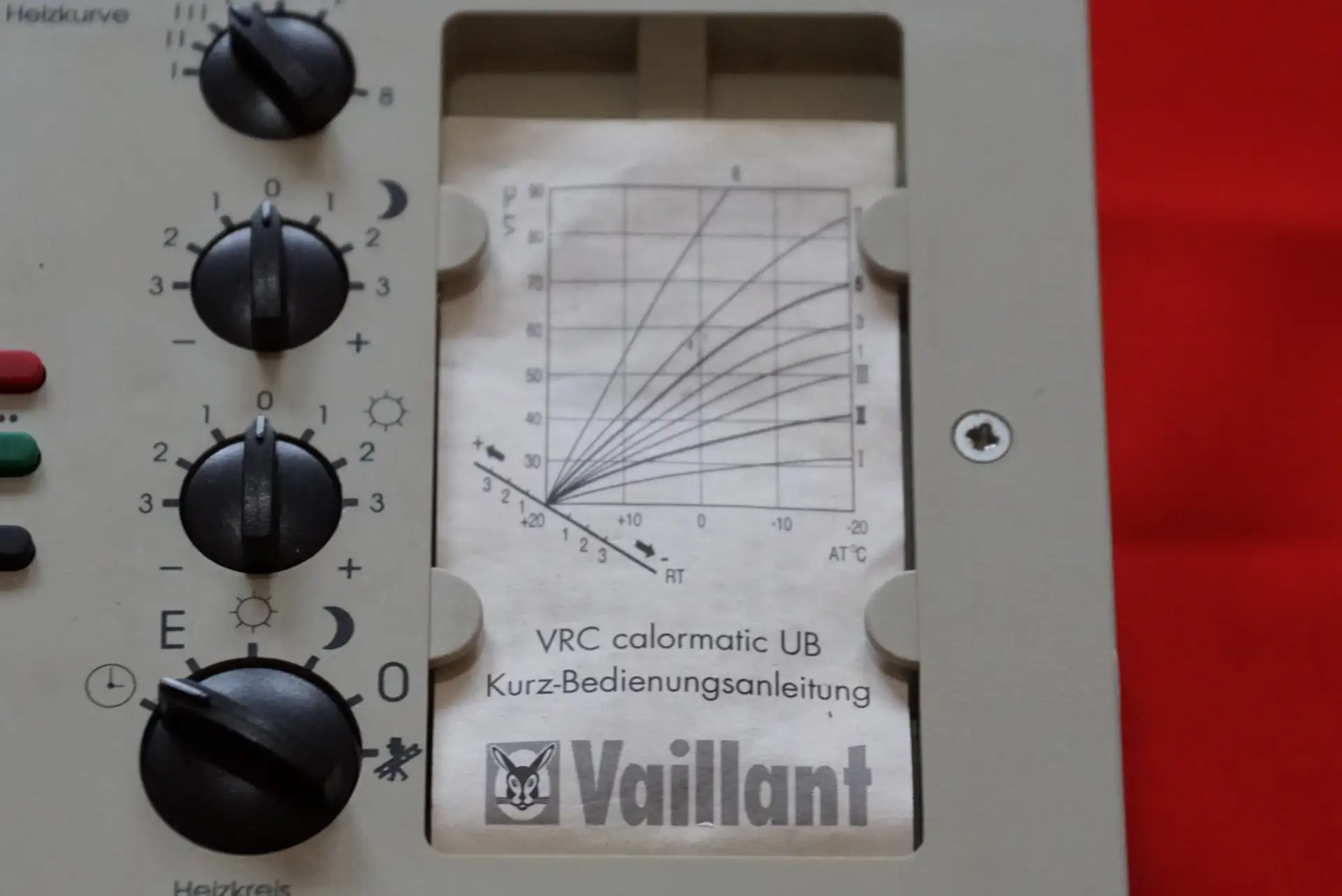 Vaillant VRC Calormatic UB Heizungsregler – Ansicht 8