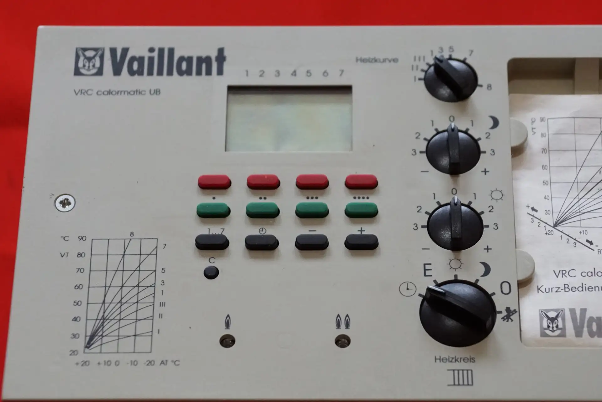 Vaillant VRC Calormatic UB Heizungsregler – Ansicht 7