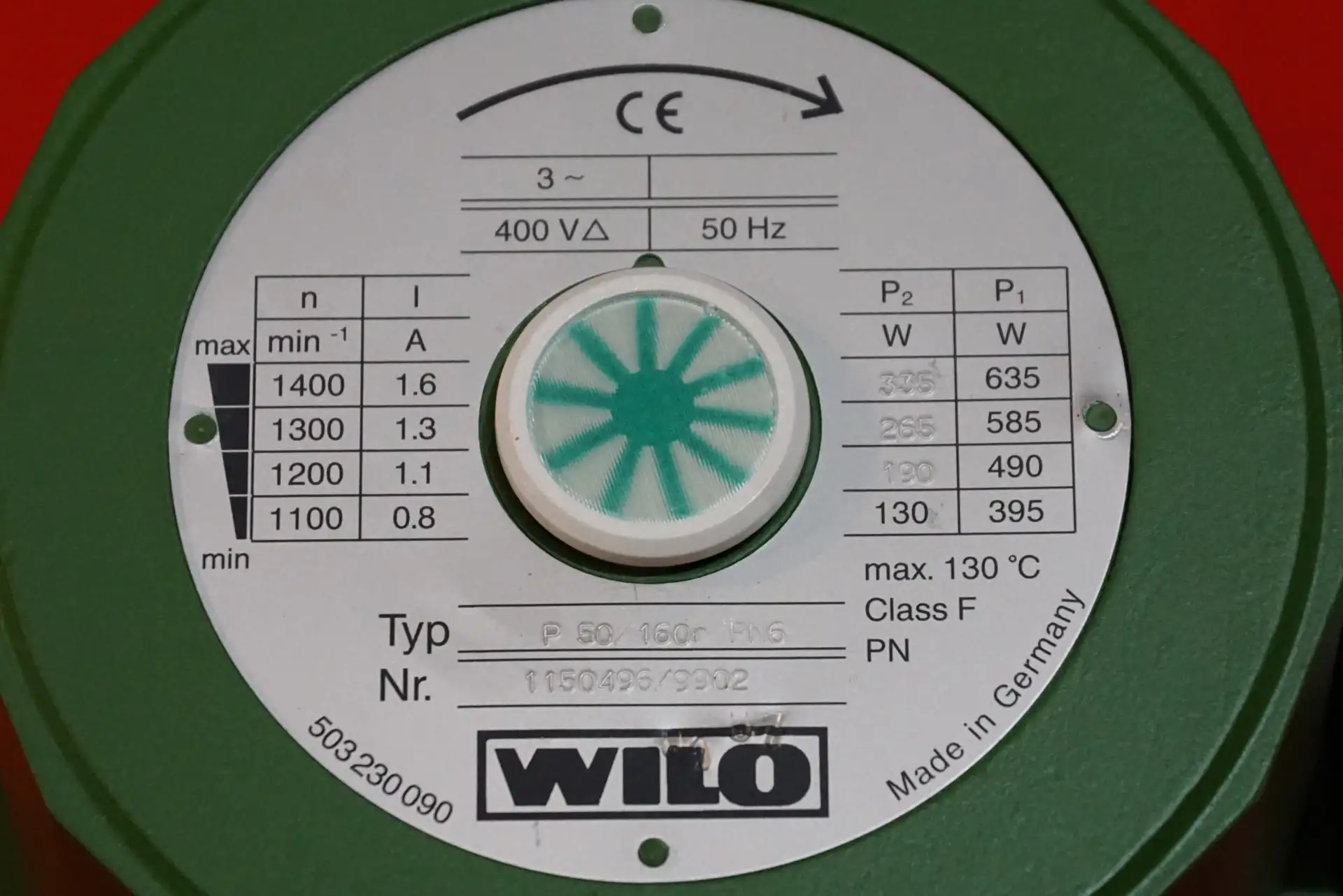 Wilo P 50/160r Heizkreispumpe UNBENUTZT – Ansicht 6