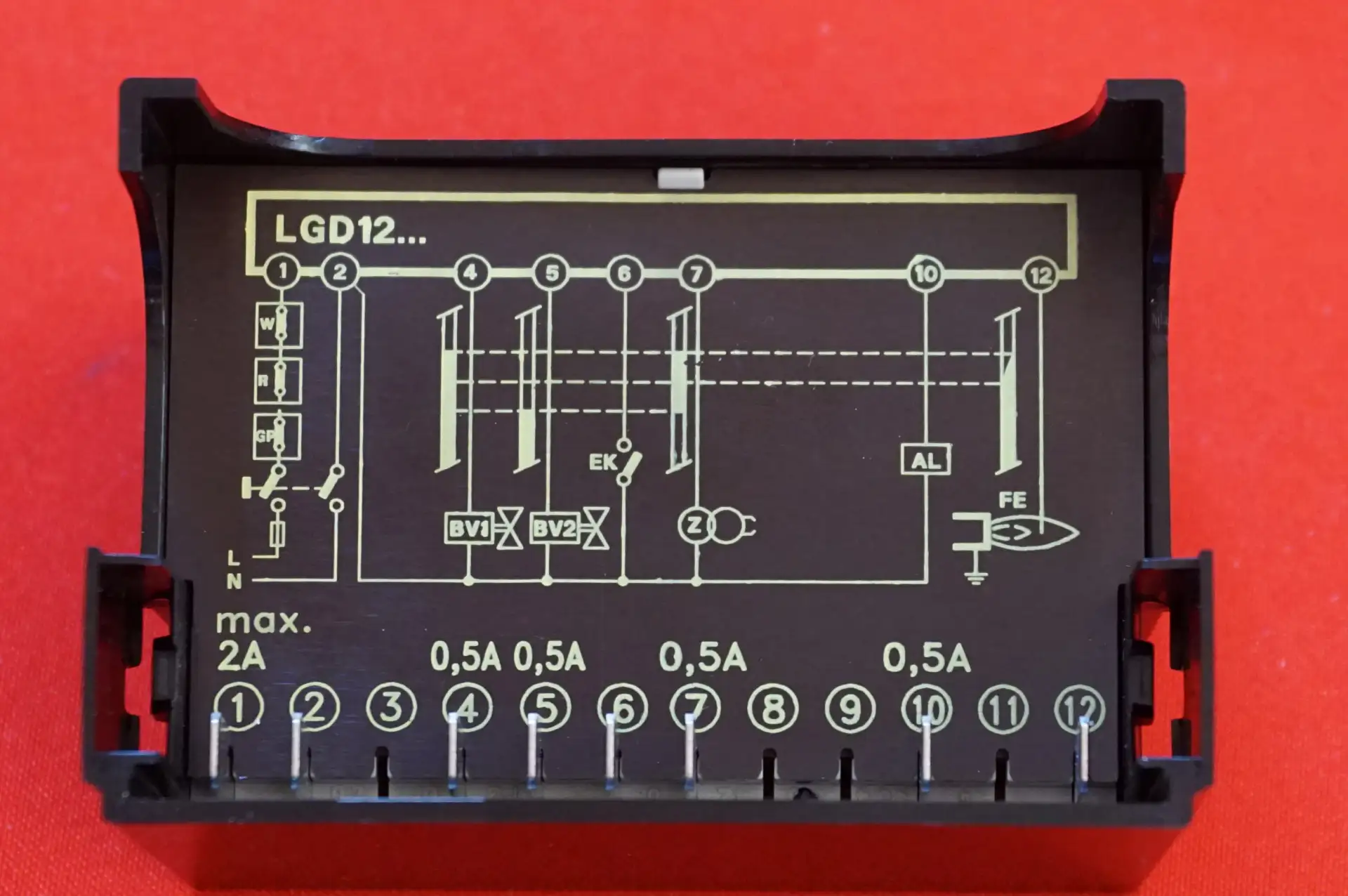 Landis & Gyr Siemens Gasfeuerungsautomat LGD 12. 09A27 + RVA33.00A27 – Ansicht 6