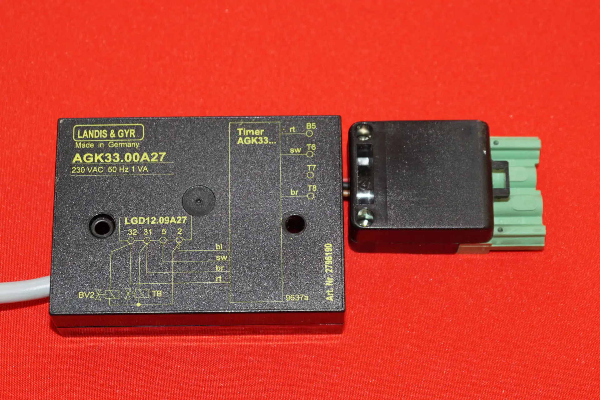 Landis & Gyr Siemens Gasfeuerungsautomat LGD 12. 09A27 + RVA33.00A27 – Ansicht 8