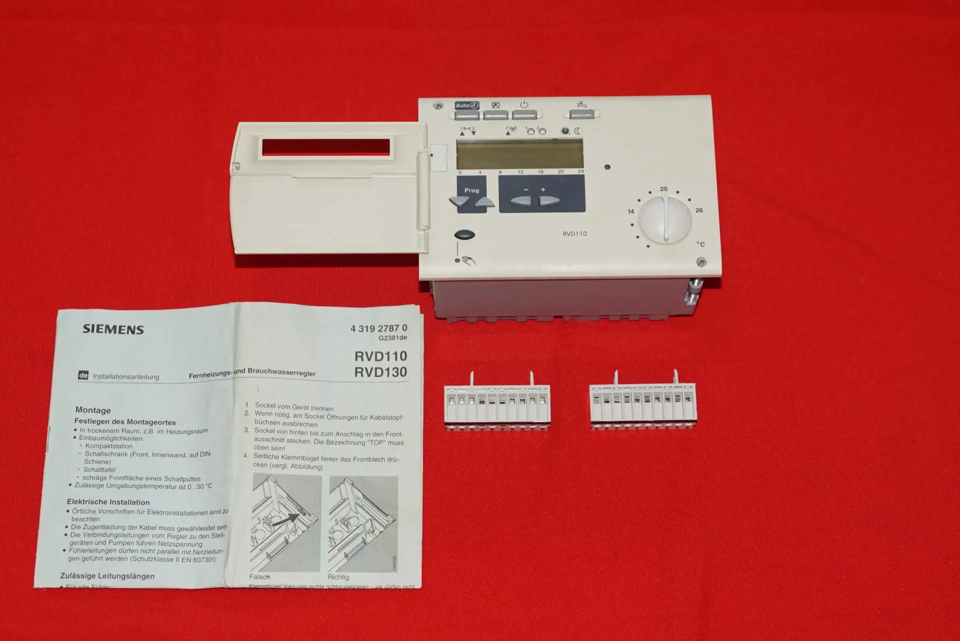 Siemens RVD 110 Kesselregelung – Produktansicht
