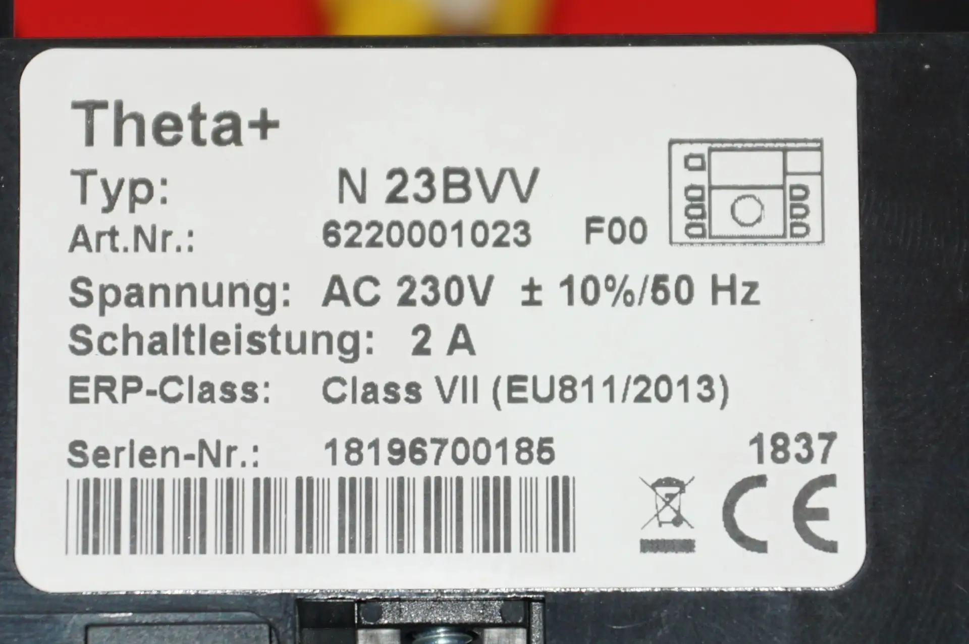 EBV Theta N 23BVV Kesselregelung – Ansicht 5