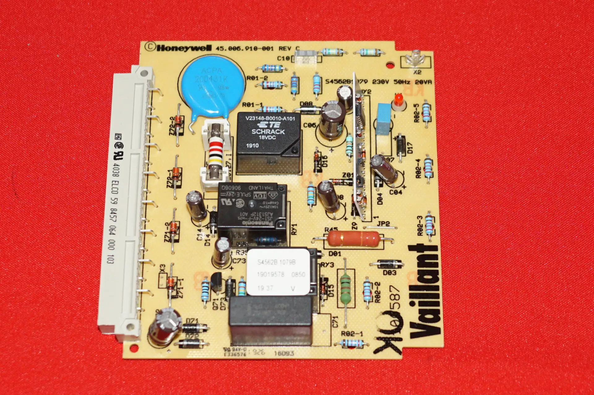 Honeywell Vaillant Gasfeuerungsautomat S4562B – Produktansicht