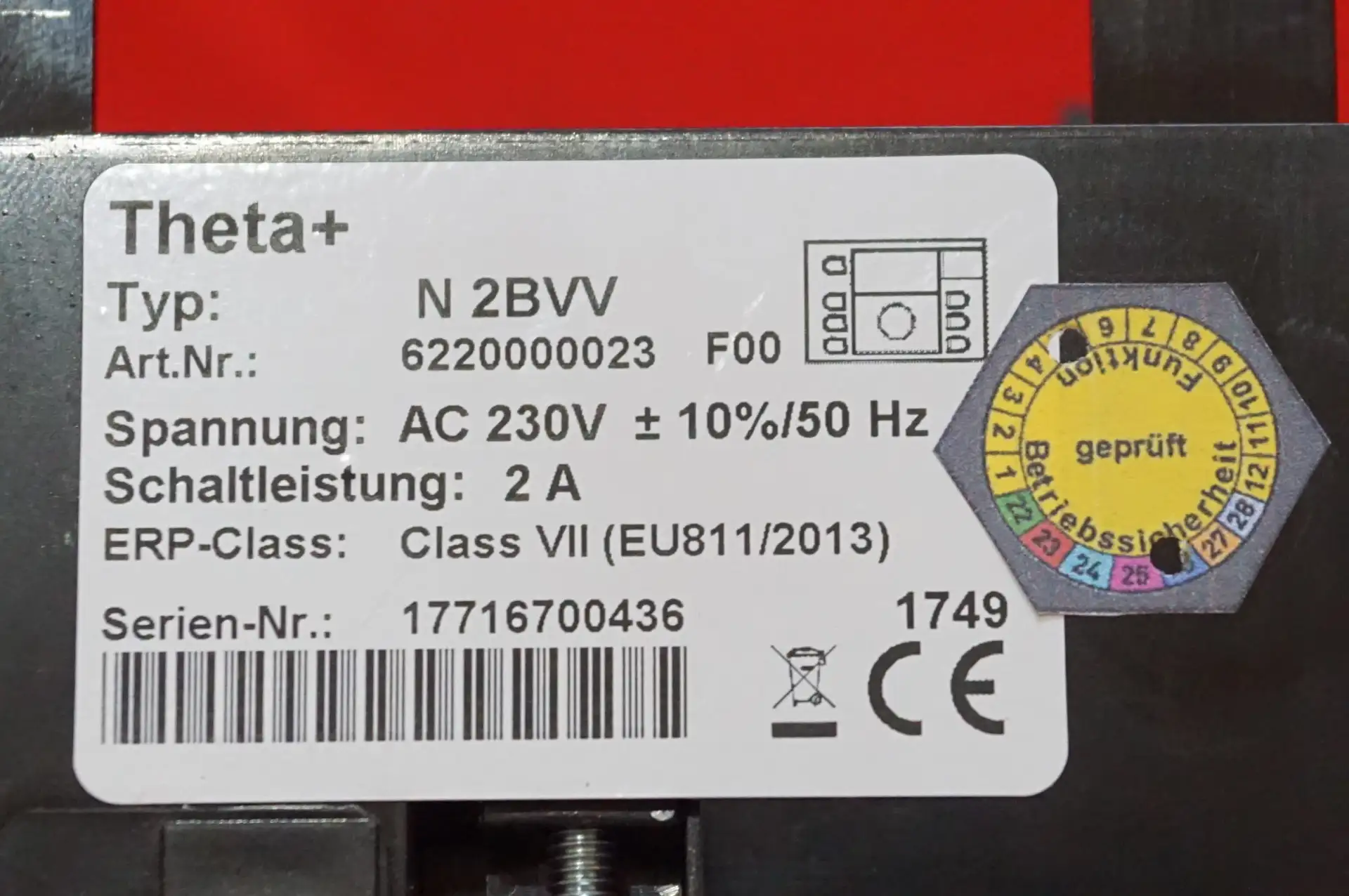 EBV Theta N 2BVV Kesselregelung – Ansicht 5