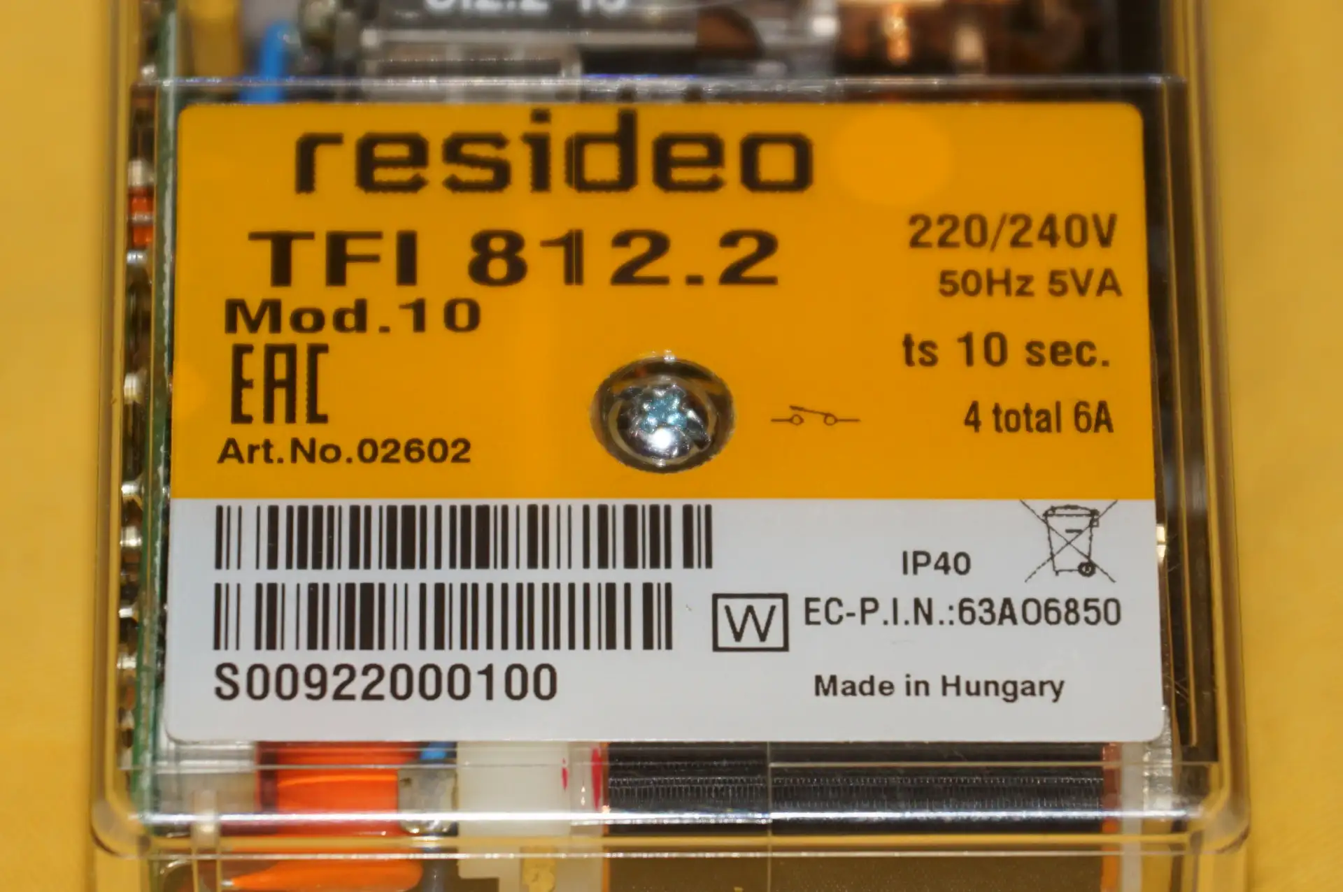 Satronic / Resideo Feuerungsautomat TFI 812.2 / 812.1 Mod. 10 – Ansicht 3
