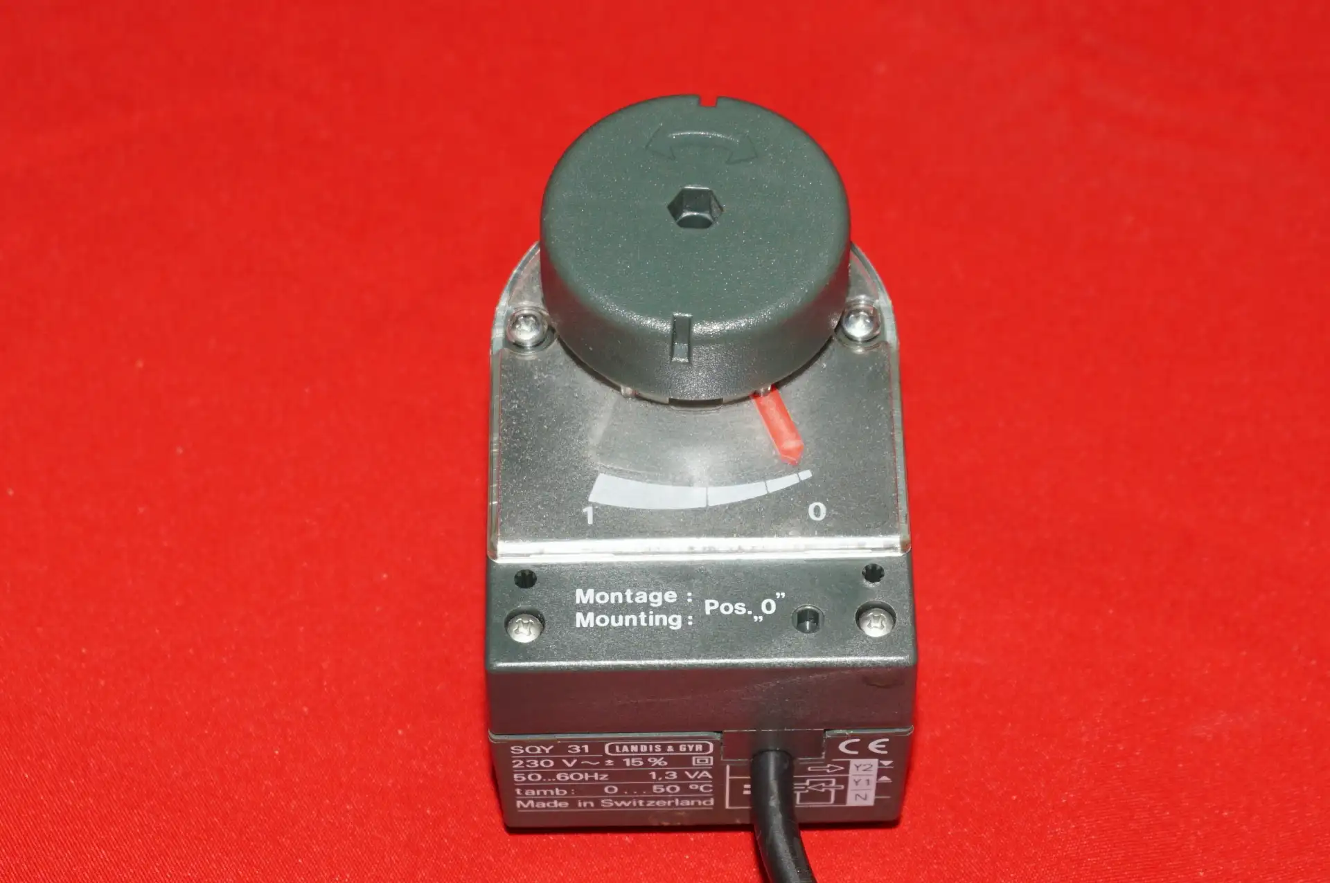 Landis & Gyr Mischermotor SQY31 Stellmotor ( Siemens ) – Ansicht 2
