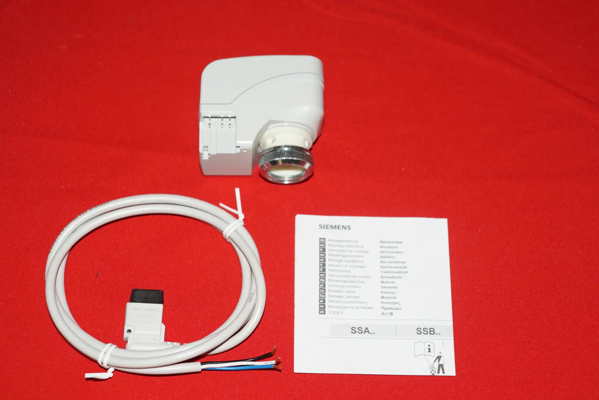 Landis & Gyr Mischermotor SQY31 Ersatz – Stellantrieb von Siemens – Ansicht 2