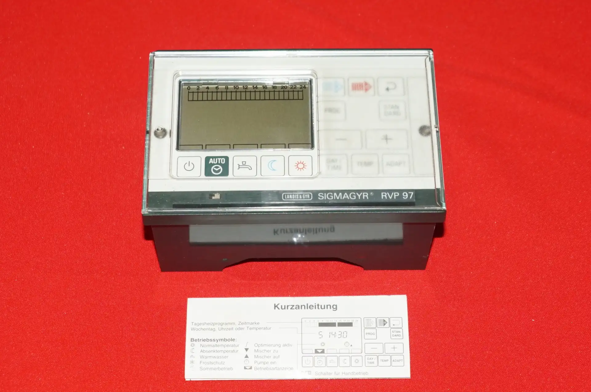 Landis & Gyr RVP 97 Digitaler Fernheizungsregler – Produktansicht