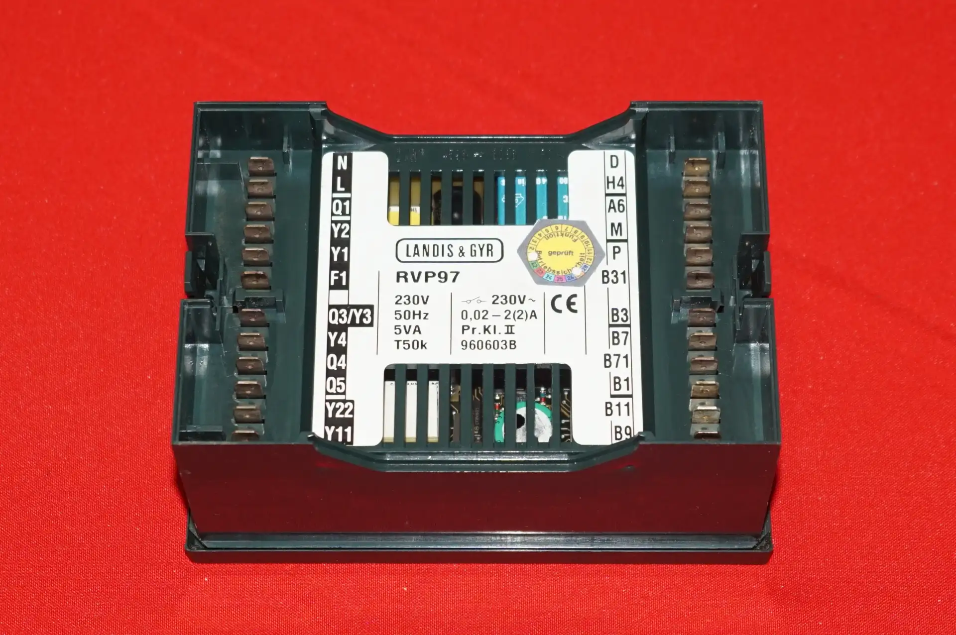 Landis & Gyr RVP 97 Digitaler Fernheizungsregler – Ansicht 8