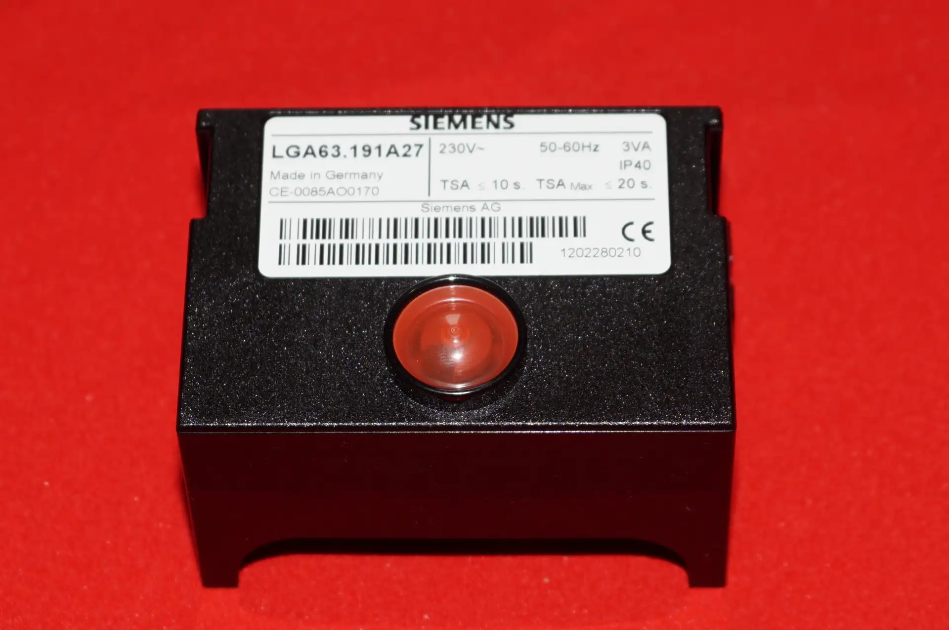 Landis & Gyr Siemens Gas – Feuerungsautomat LGA 63 – Ansicht 2