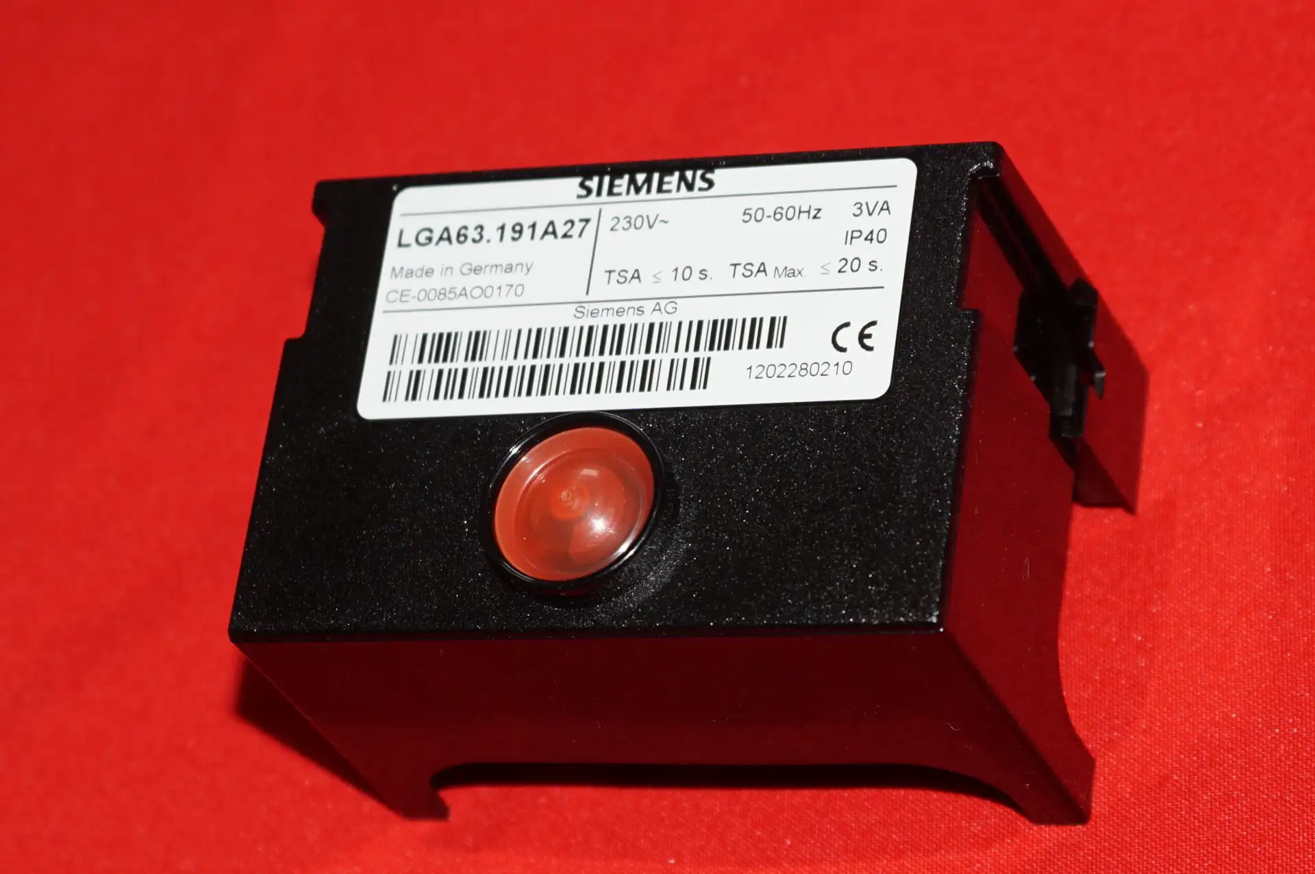 Landis & Gyr Siemens Gas – Feuerungsautomat LGA 63 – Produktansicht