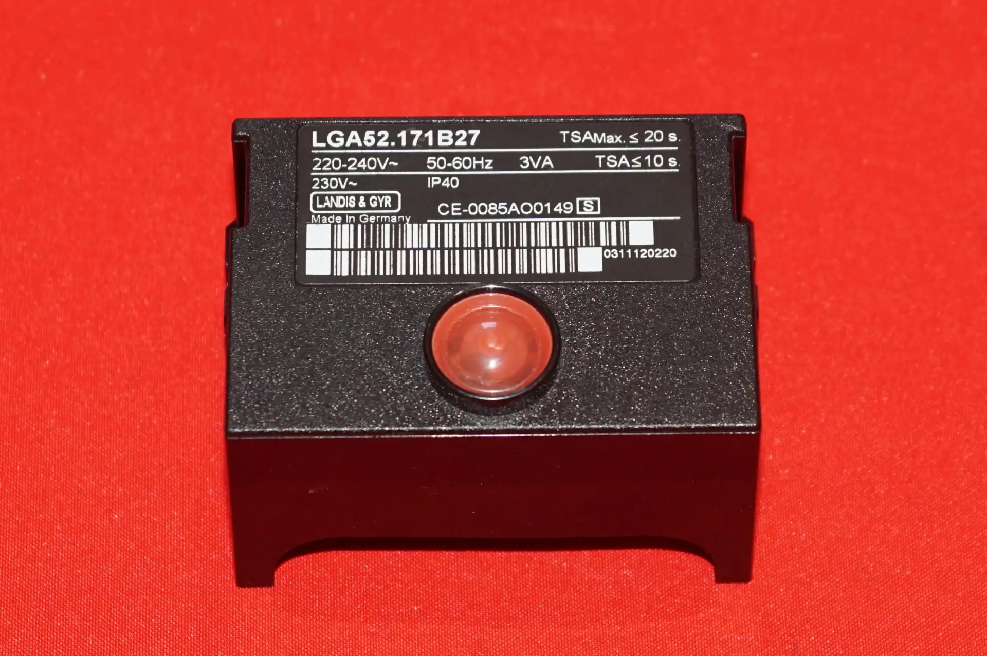 Landis & Gyr / Siemens Gasfeuerungsautomat LGA 52 – Produktansicht