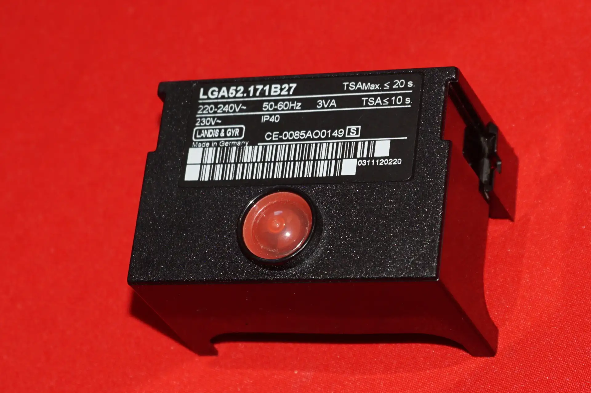 Landis & Gyr / Siemens Gasfeuerungsautomat LGA 52 – Ansicht 2